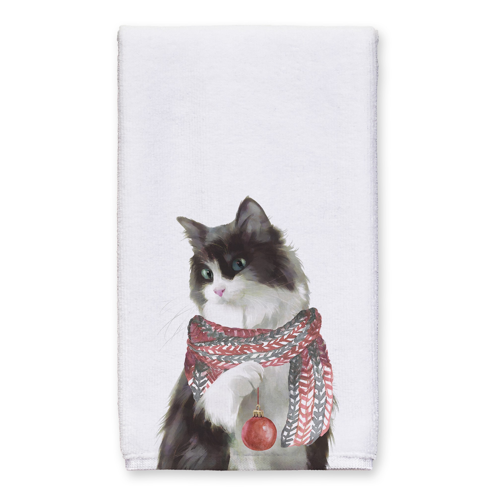 Christmas Kitty 16x25 Towel