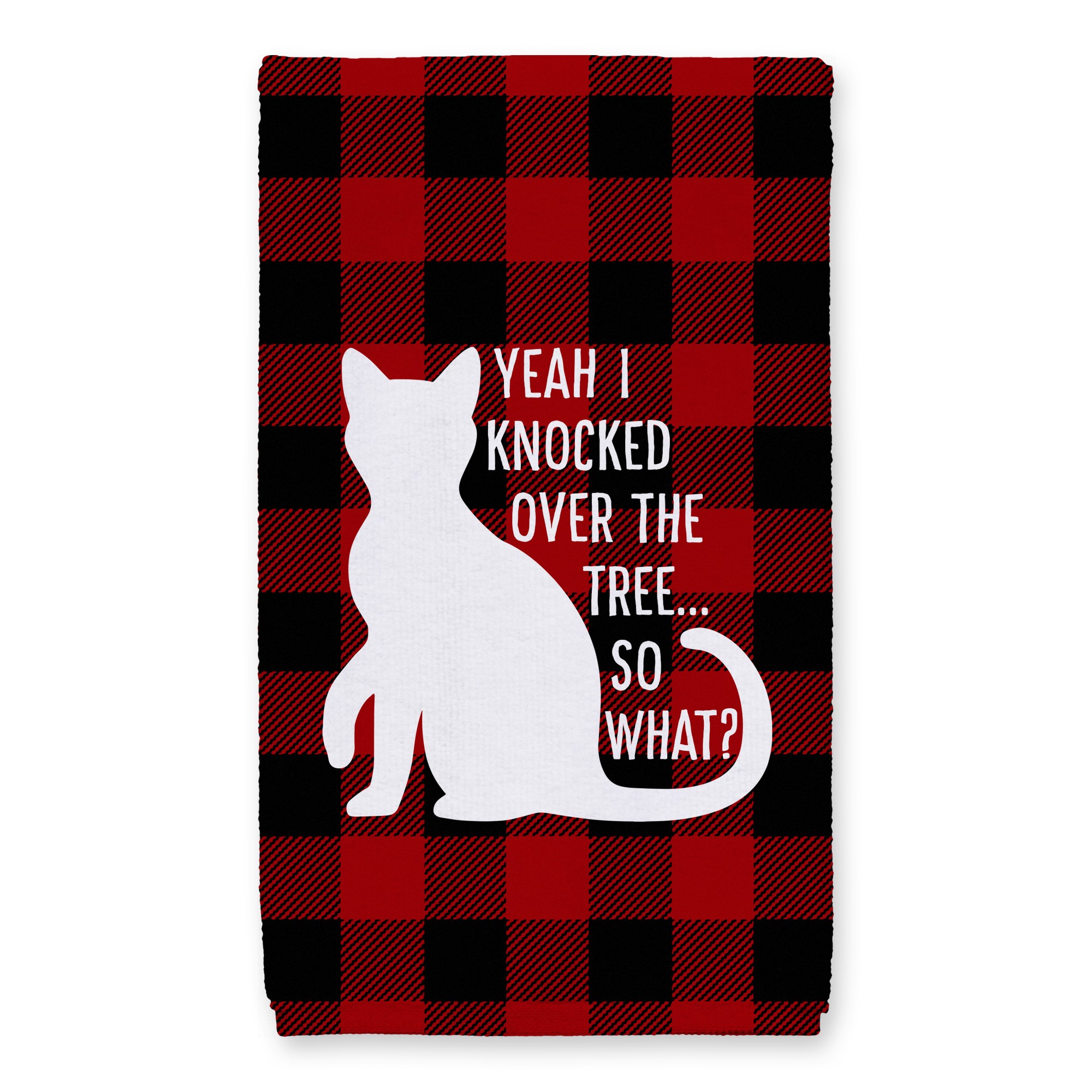 I Knocked Over the Tree 16x25 Towel