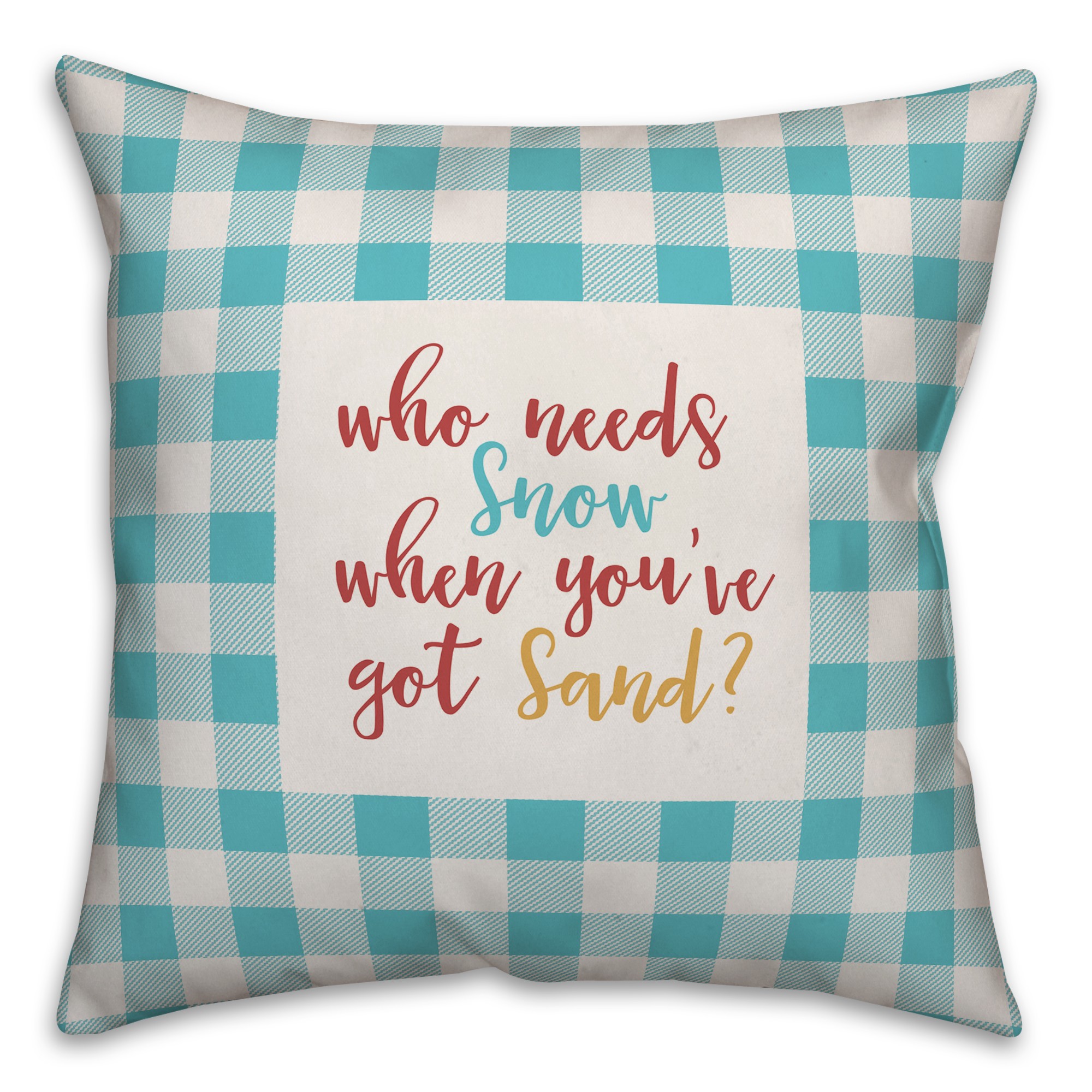 Who Needs Snow when you've got Sand Pillow