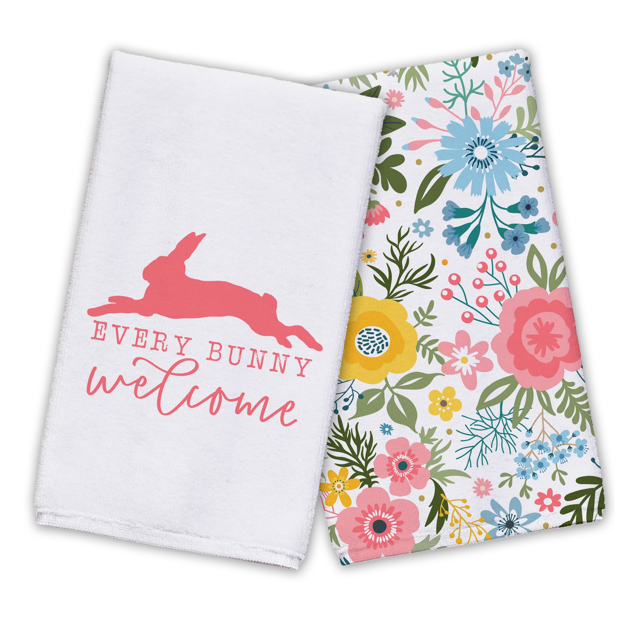 Every Bunny Welcome White  Textiles Collection