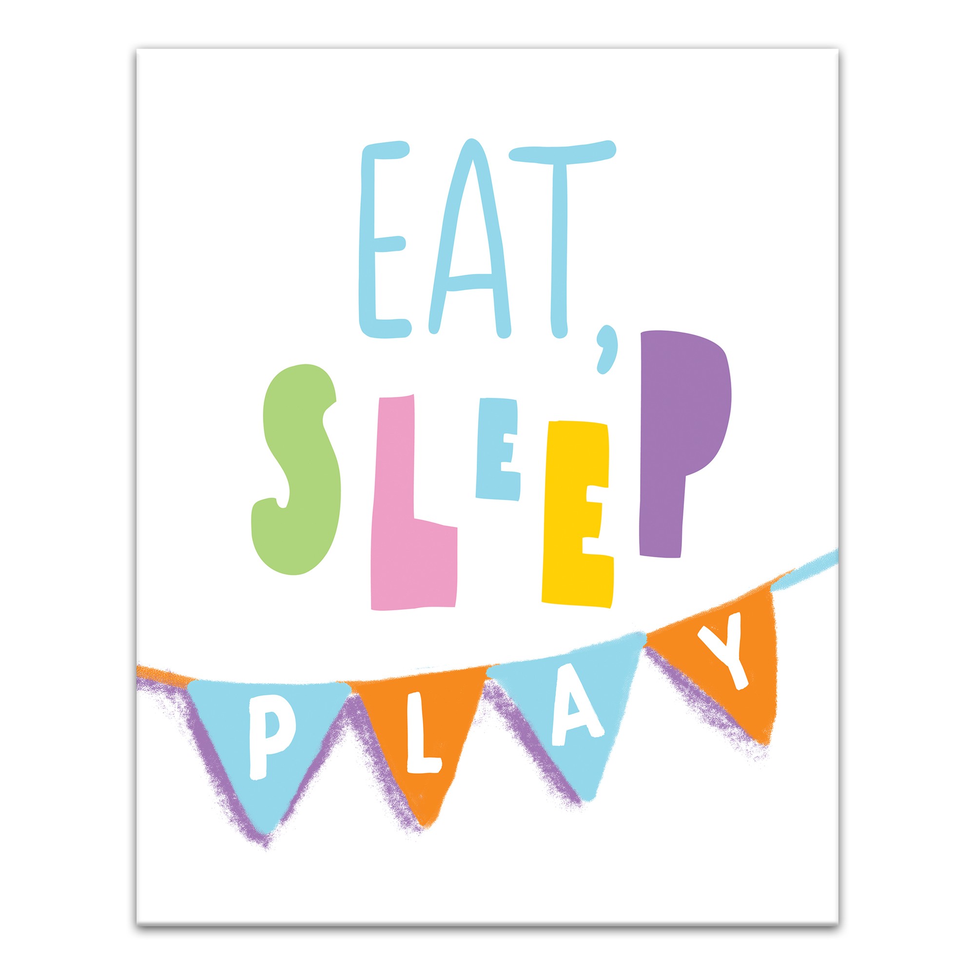 Eat, Sleep, Play Wall Art
