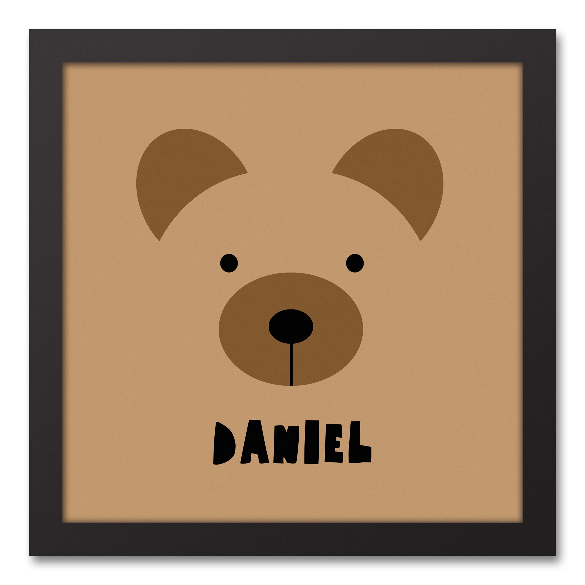 Bear Face Friend Wall Art