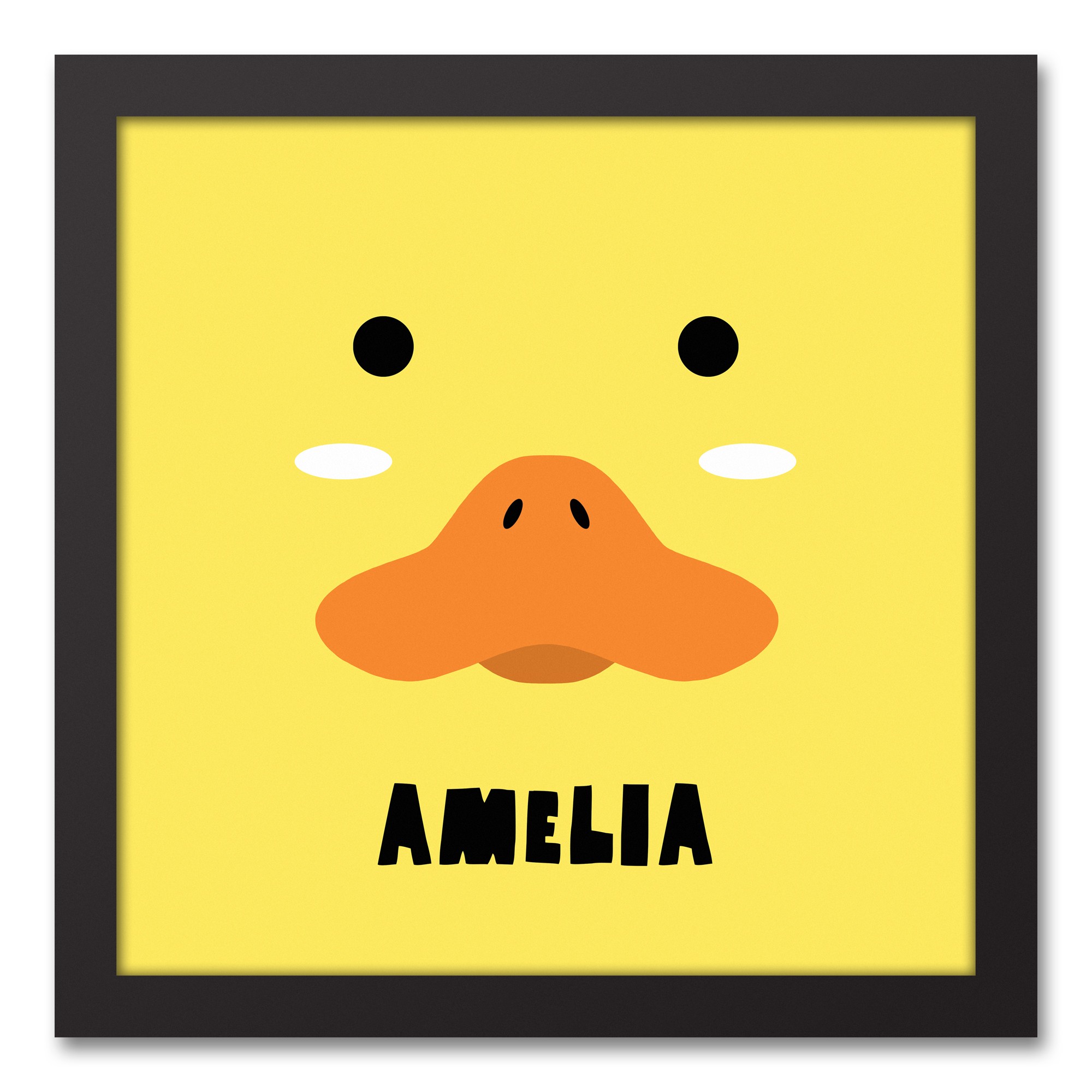 Duck Face Friend Wall Art