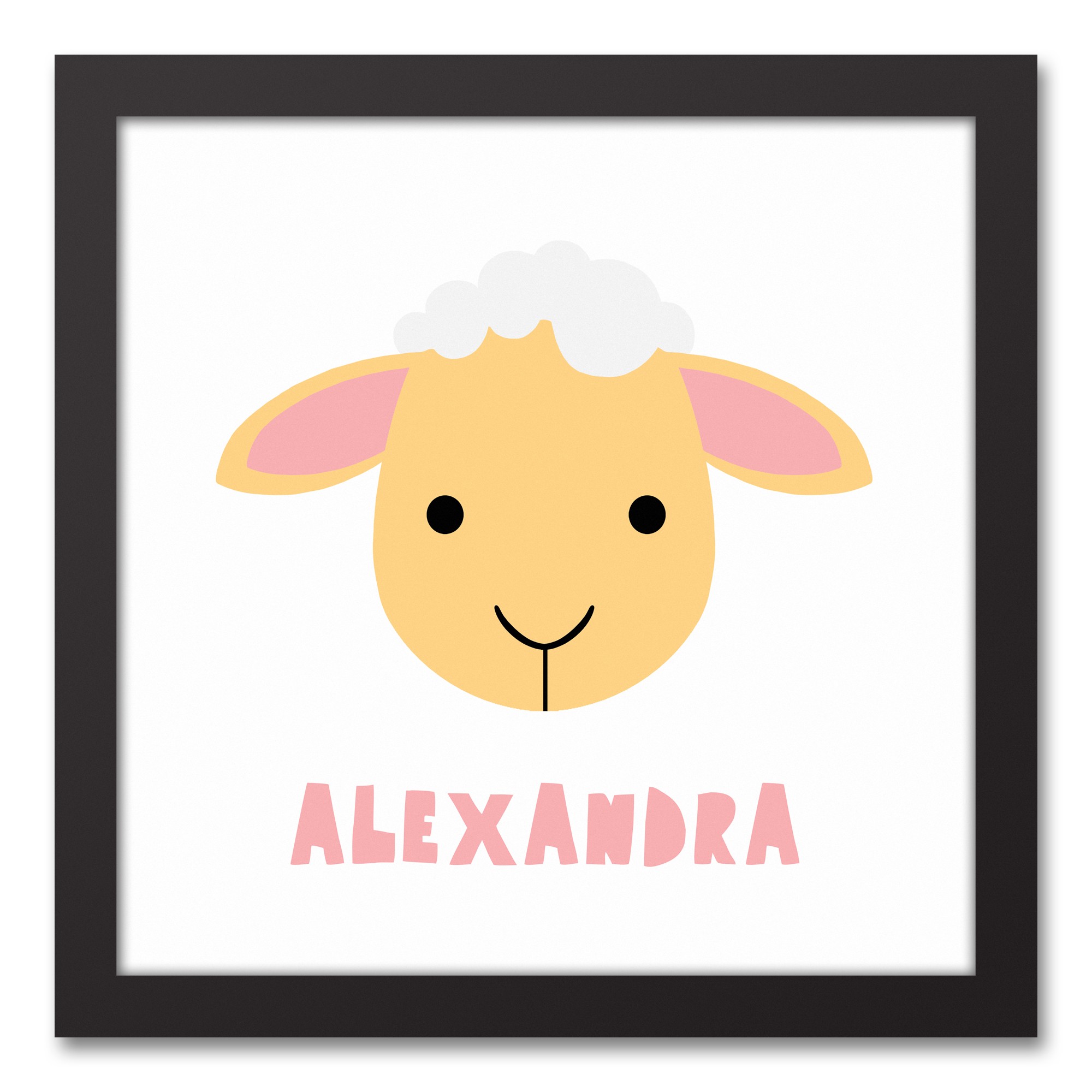 Lamb Face Friend Wall Art