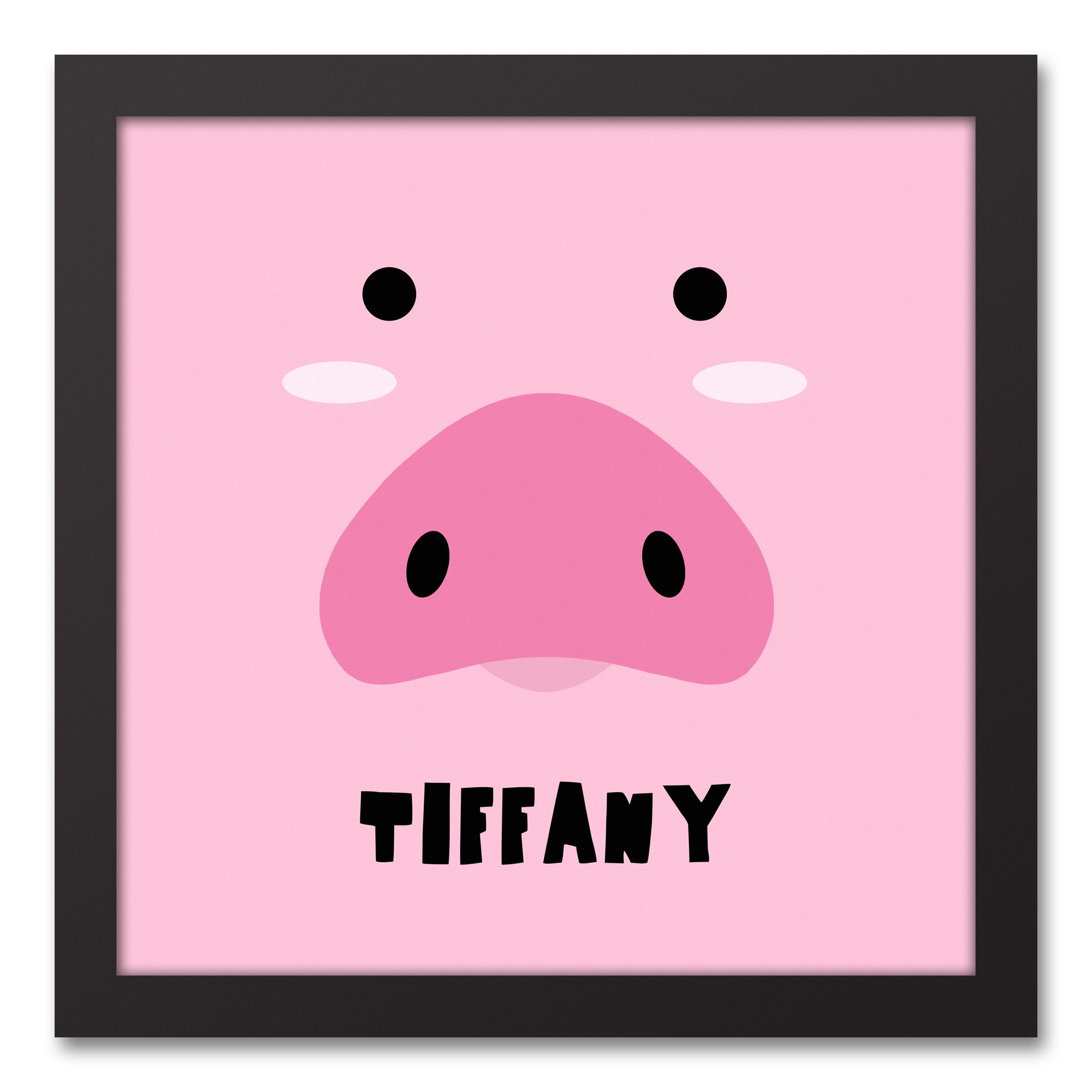 Pig Face Friend Wall Art