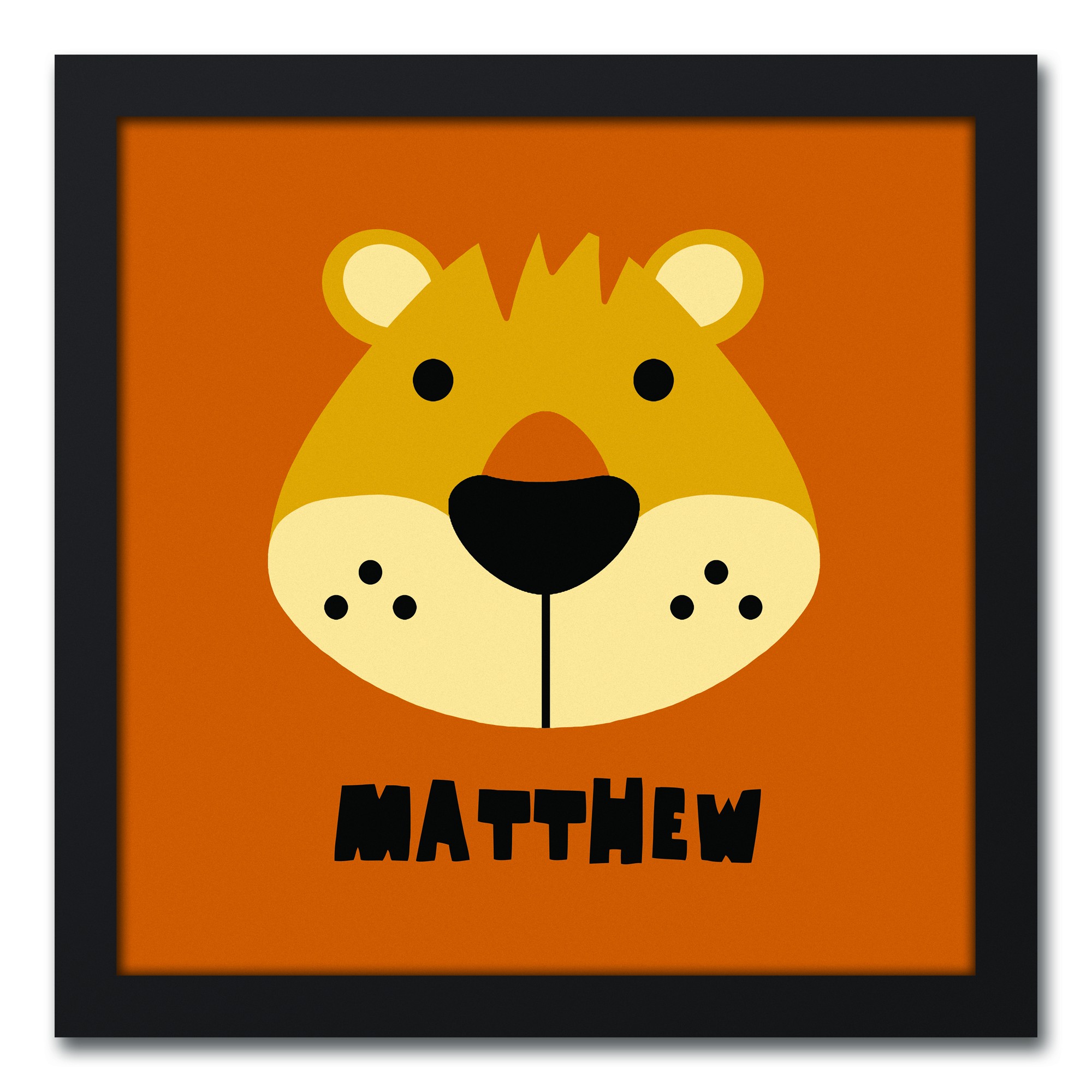 Giraffe Face Friend Wall Art
