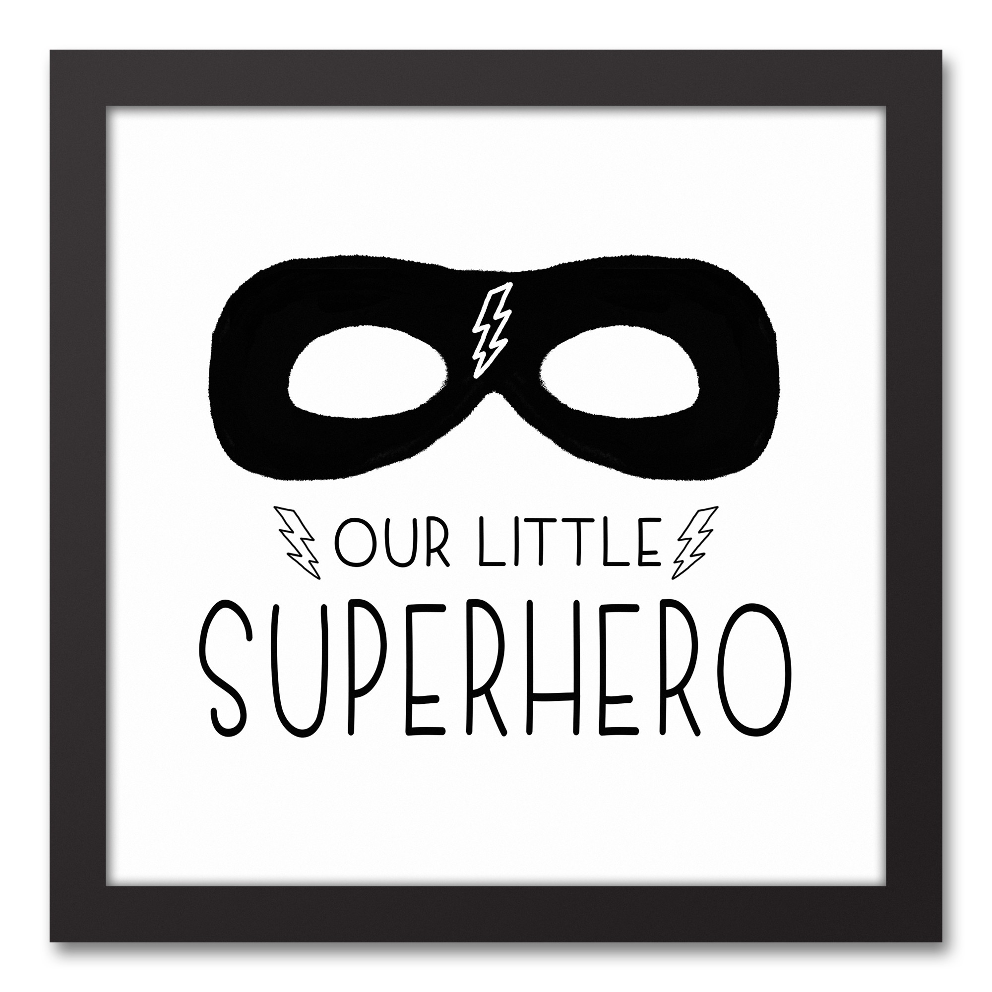 Our Little Superhero Wall Art