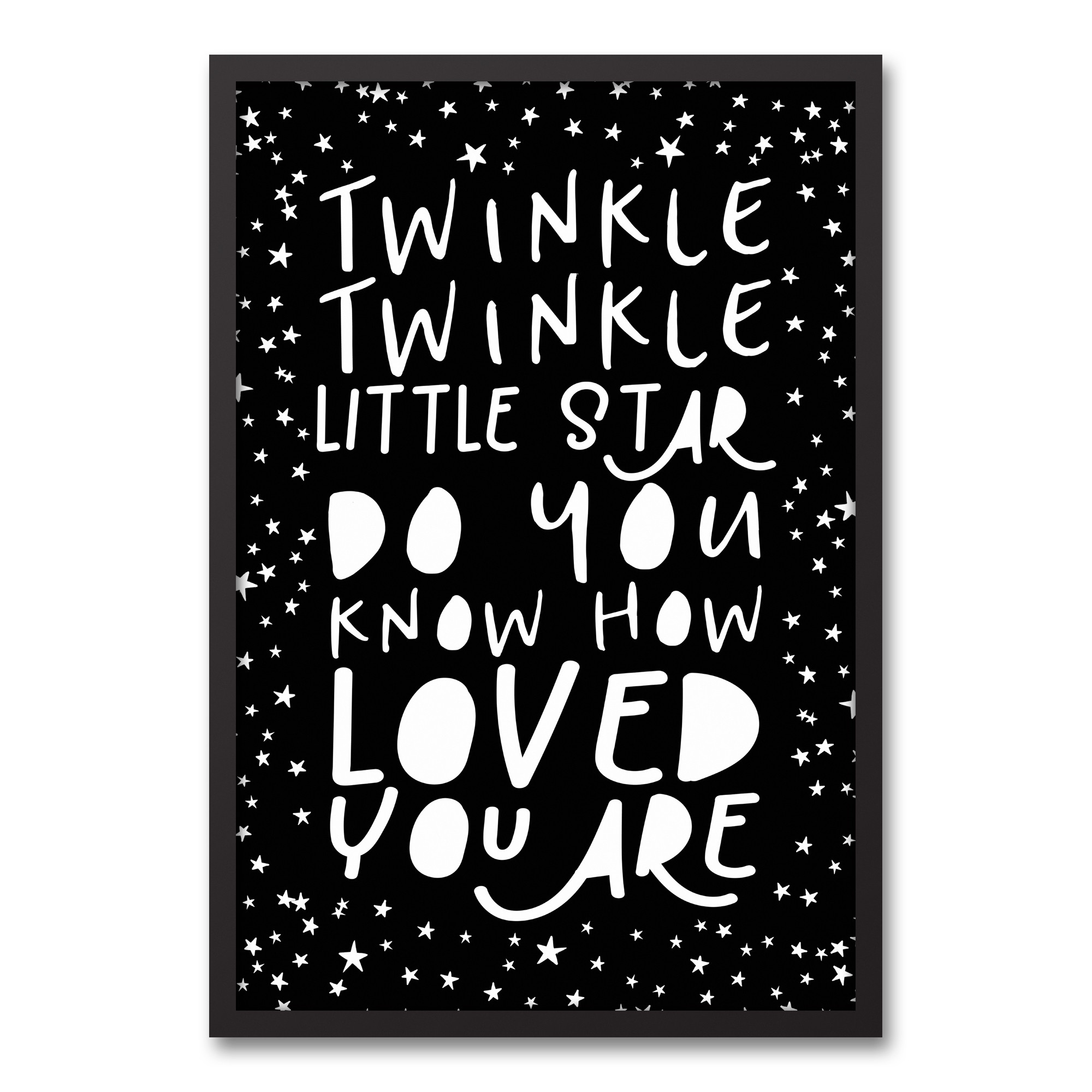 Twinkle Twinkle Little Star Wall Art