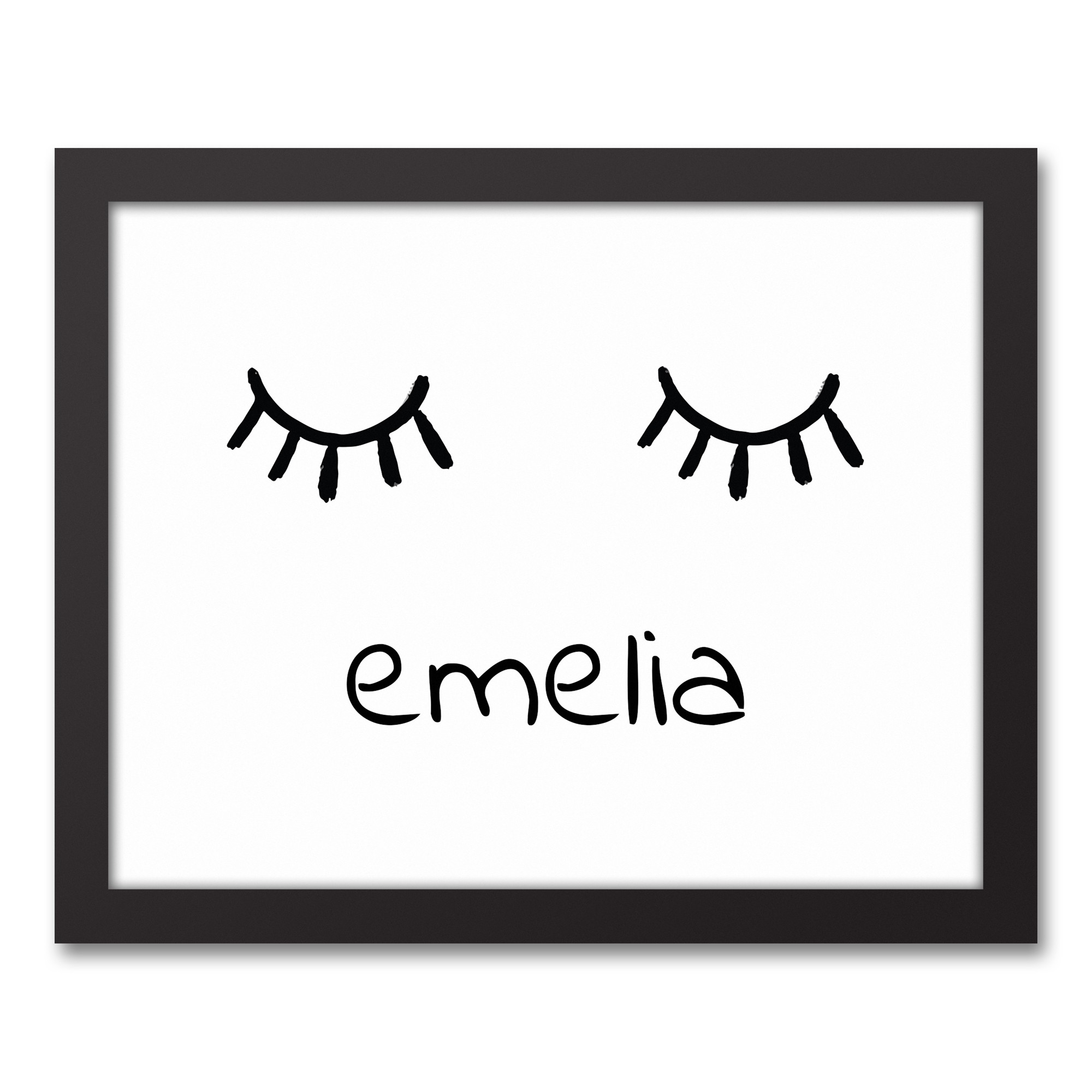 Eyelashes Wall Art