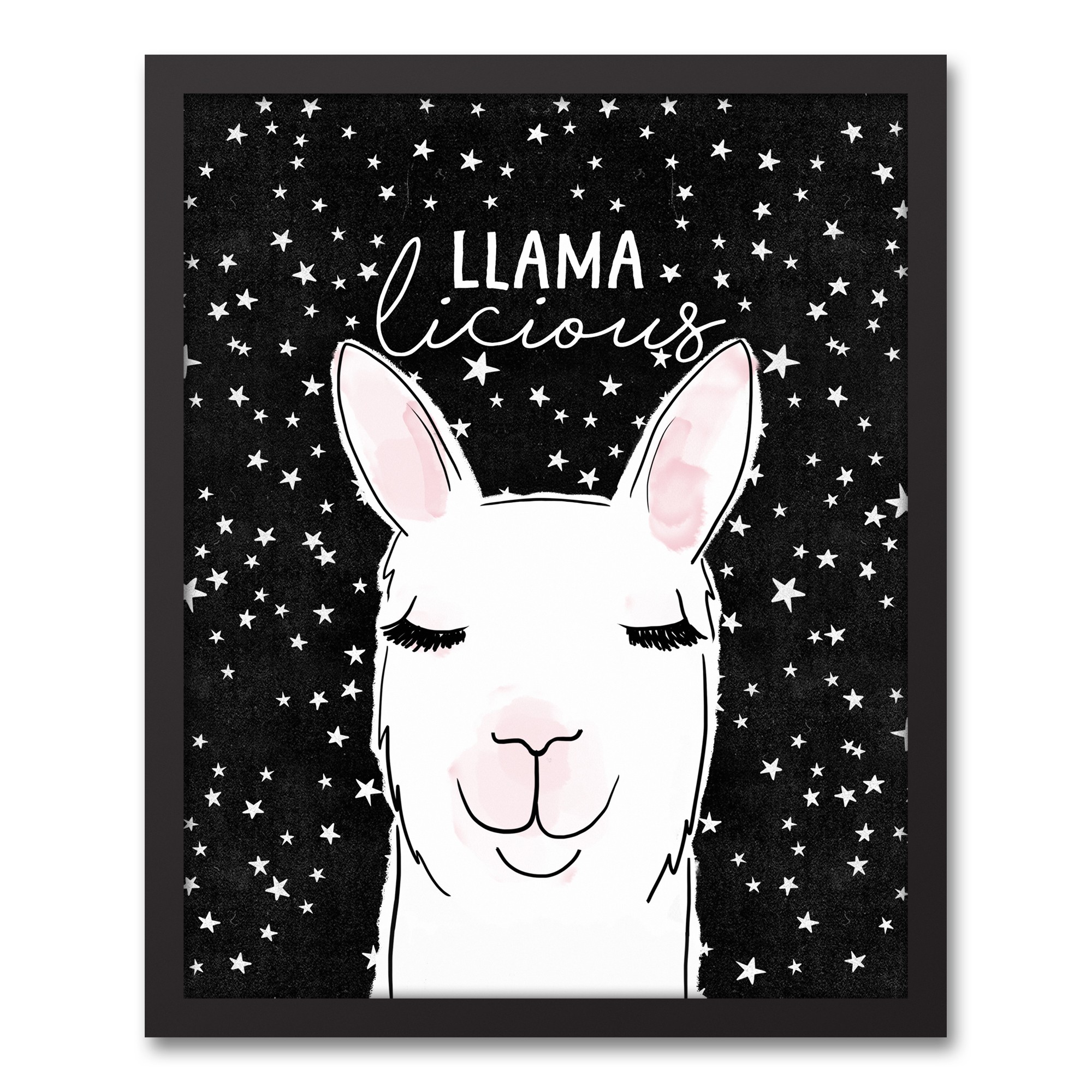 Llama Licious Wall Art