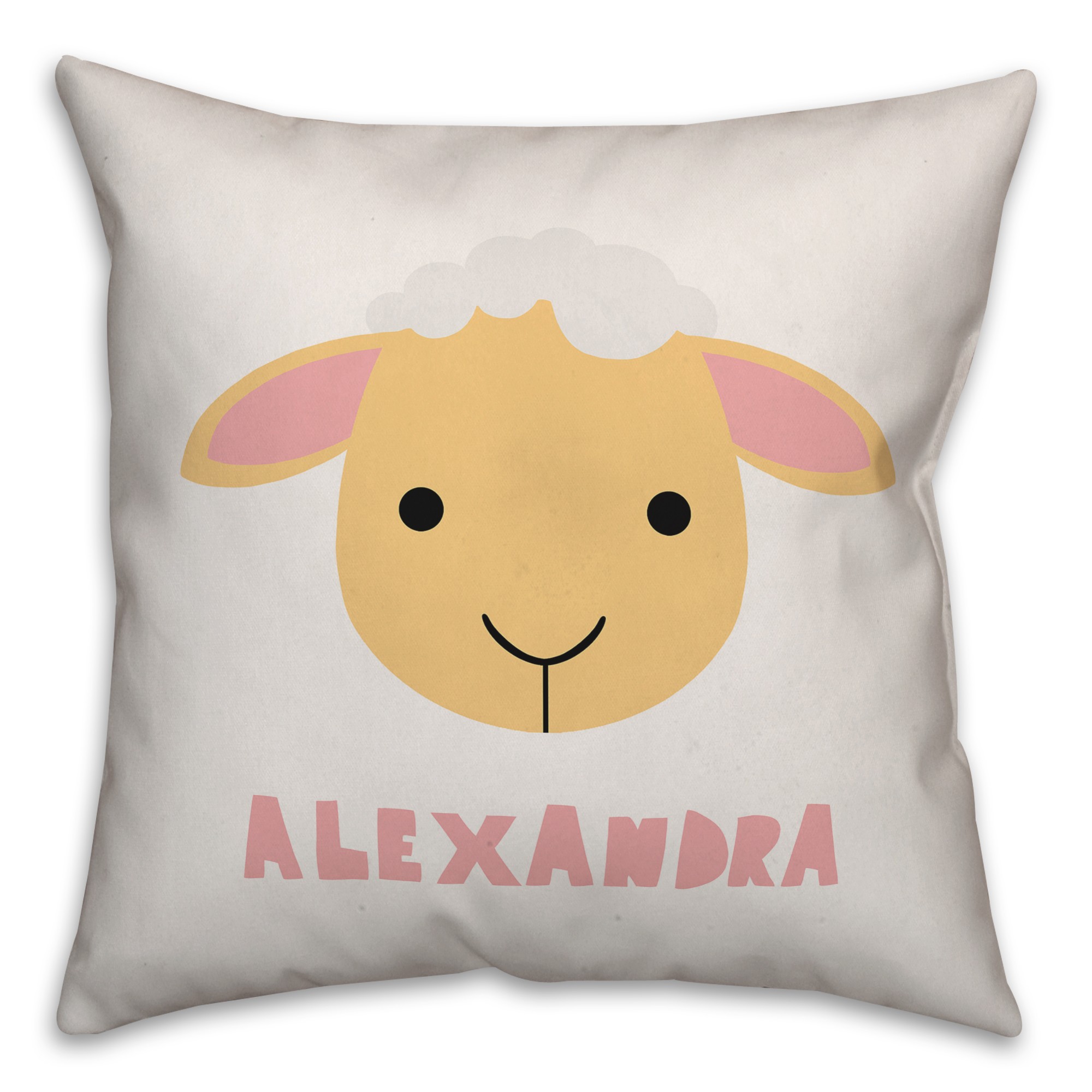 Lamb Face Friend Pillow