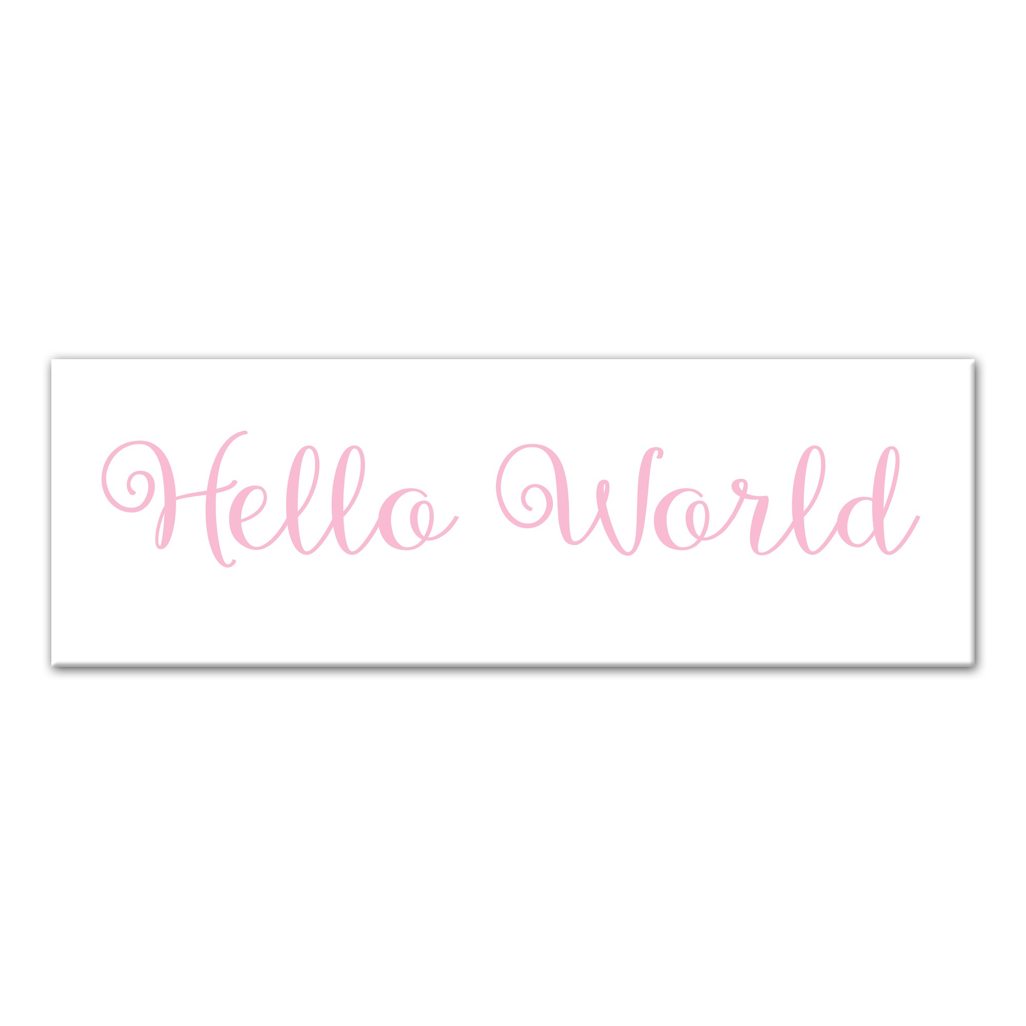 Hello World Wall Art
