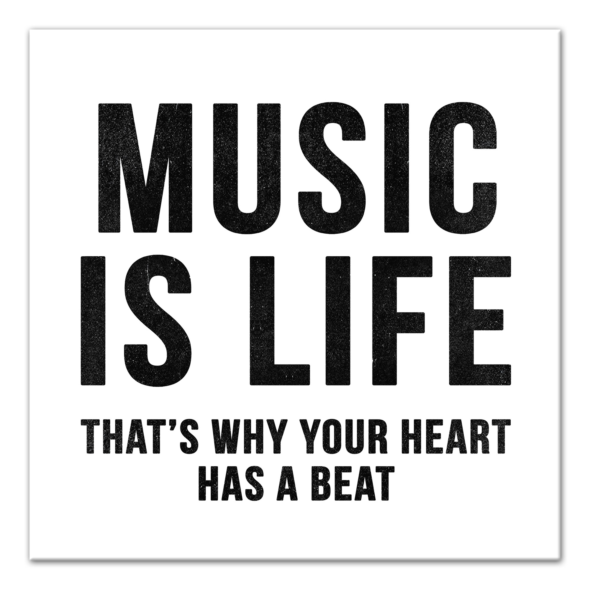 Music Is Life Wall Art