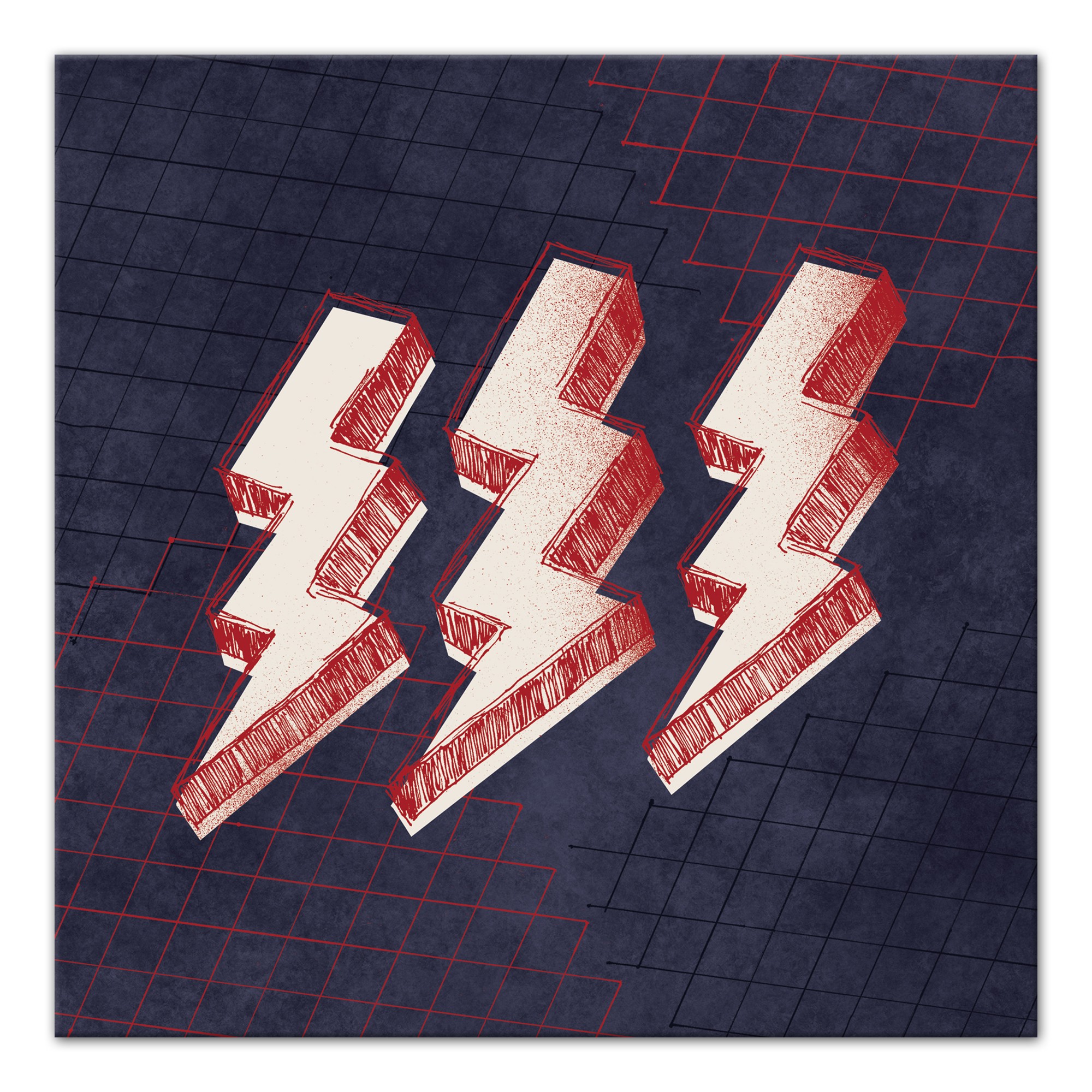 Rocker Lightning  Wall Art
