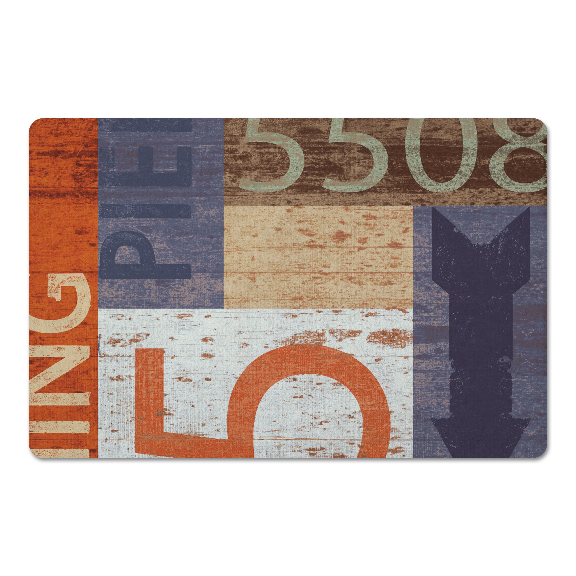 Coastal Signage  27x18 Floor Mat