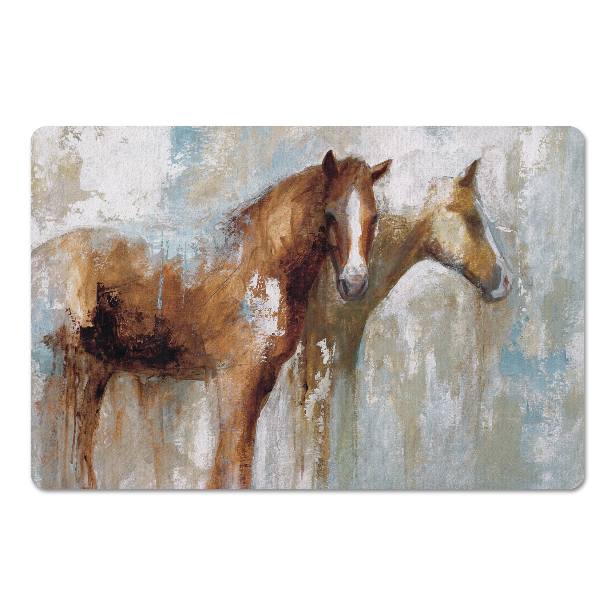 Painted Horse Pals 27x18 Floor Mat