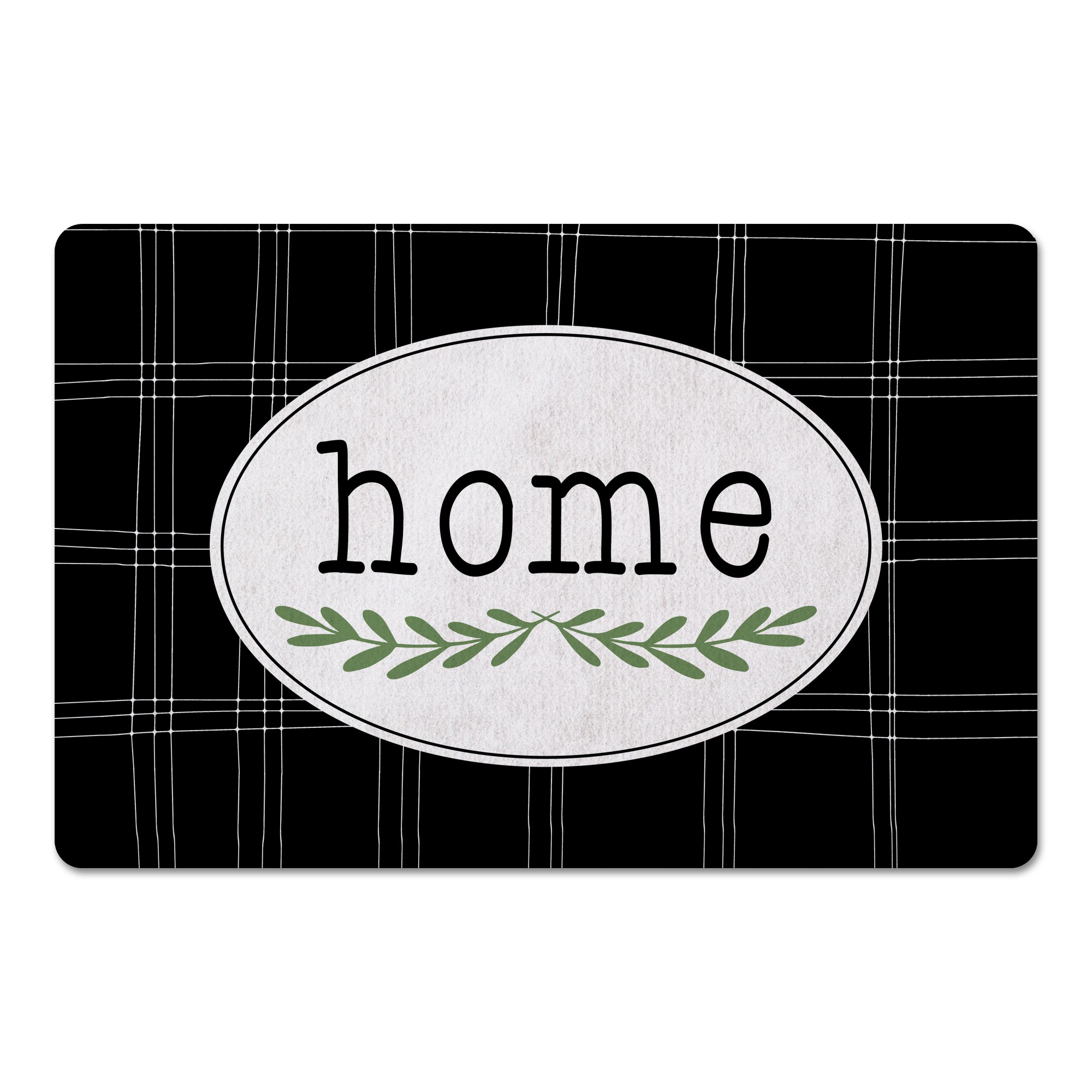 Hand Drawn Home 27x18 Floor Mat