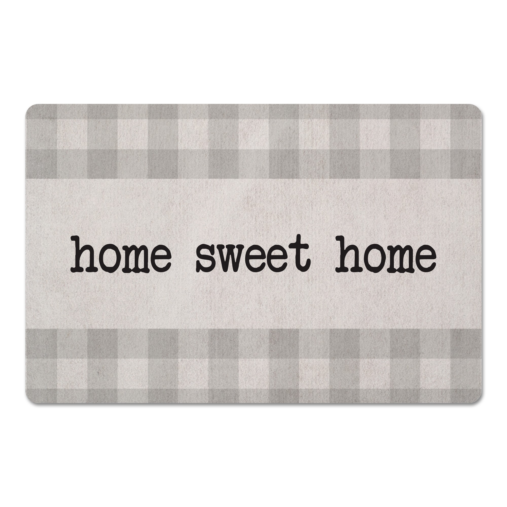 Buffalo Check Home Sweet Home 27x18 Floor Mat