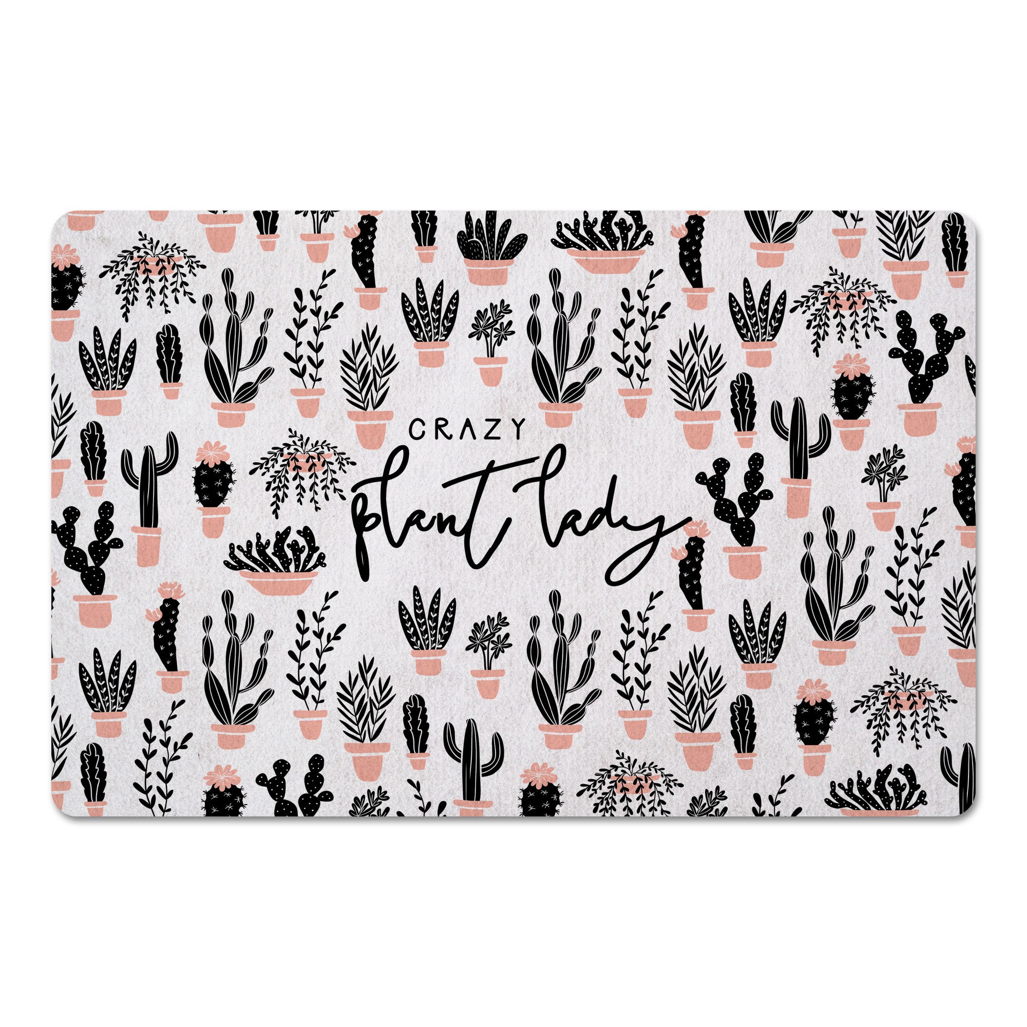 Crazy Plant Lady 27x18 Floor Mat