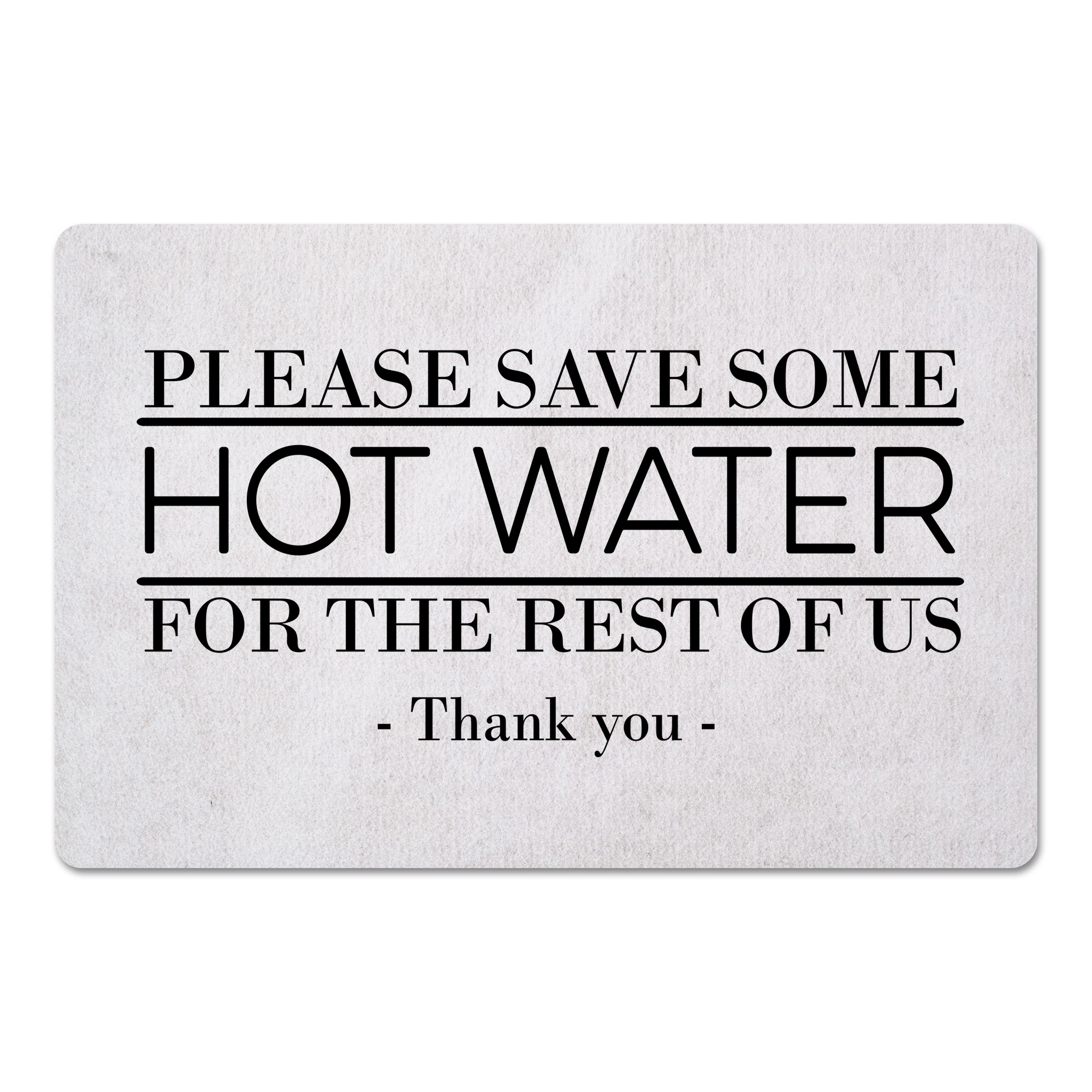 Hot Water 27x18 Floor Mat