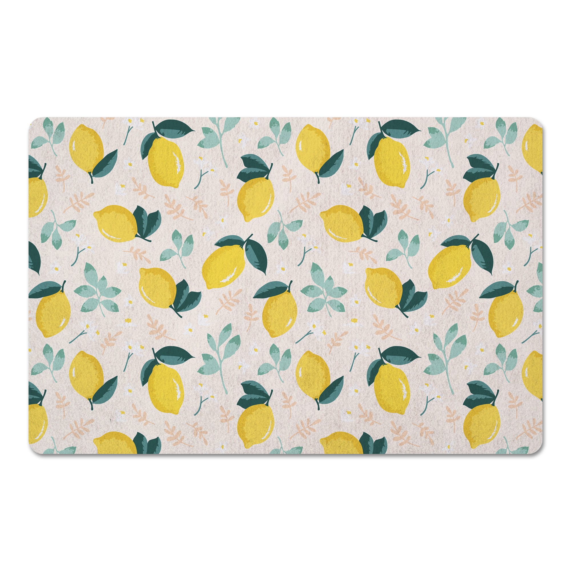 Little Lemons 27x18 Floor Mat
