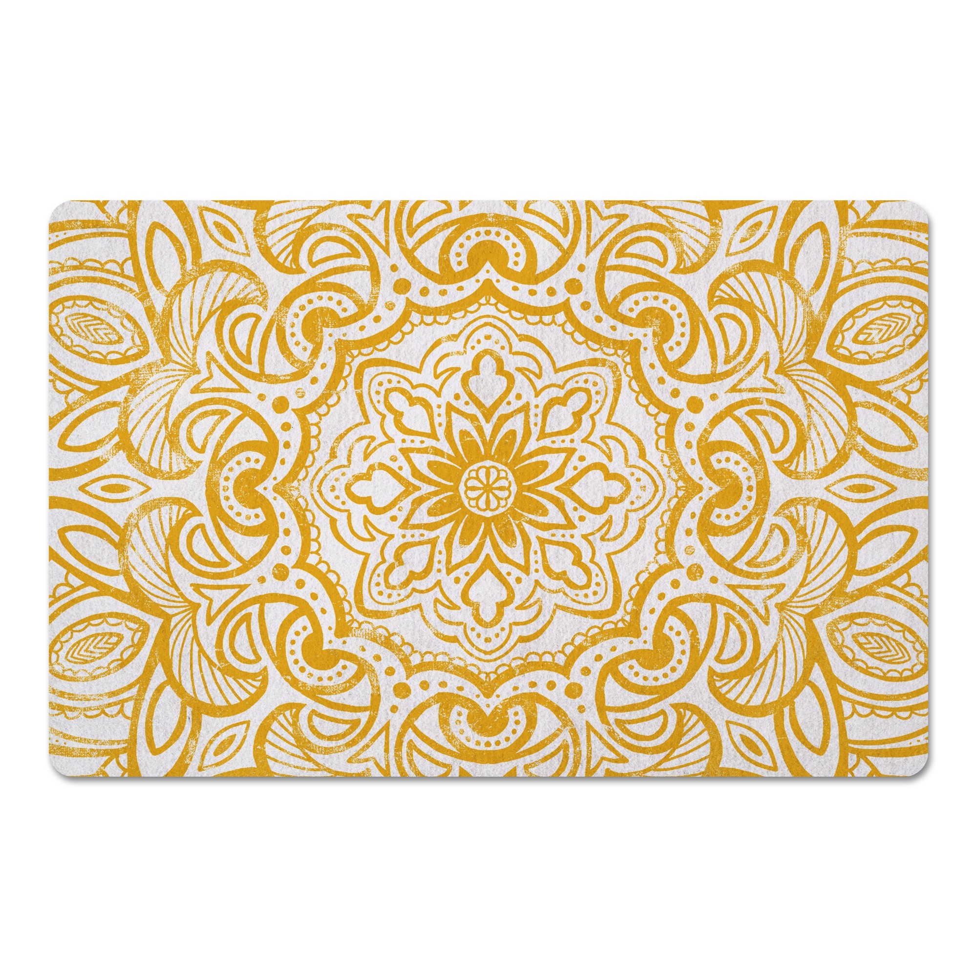 Distressed Medallion Mandala  Textiles
