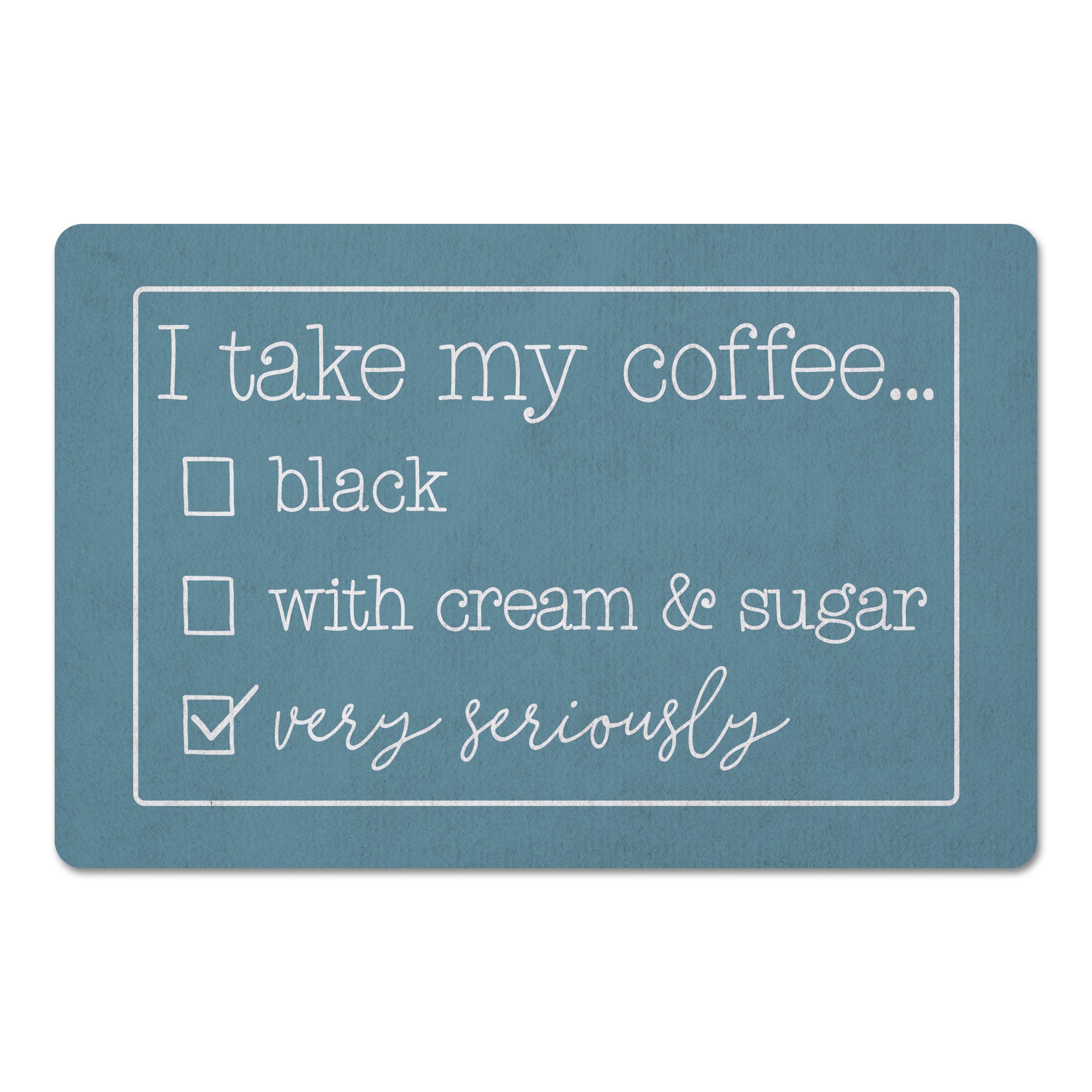 I Take My Coffee  Textiles