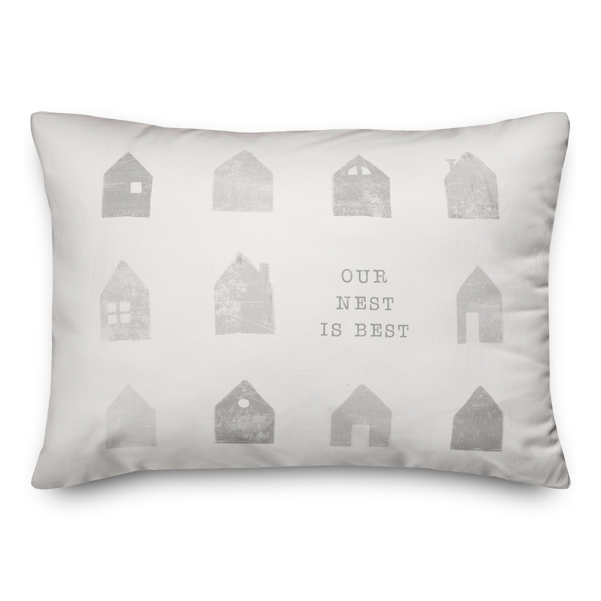 Our Nest Is Best  14x20 Spun Poly Pillow