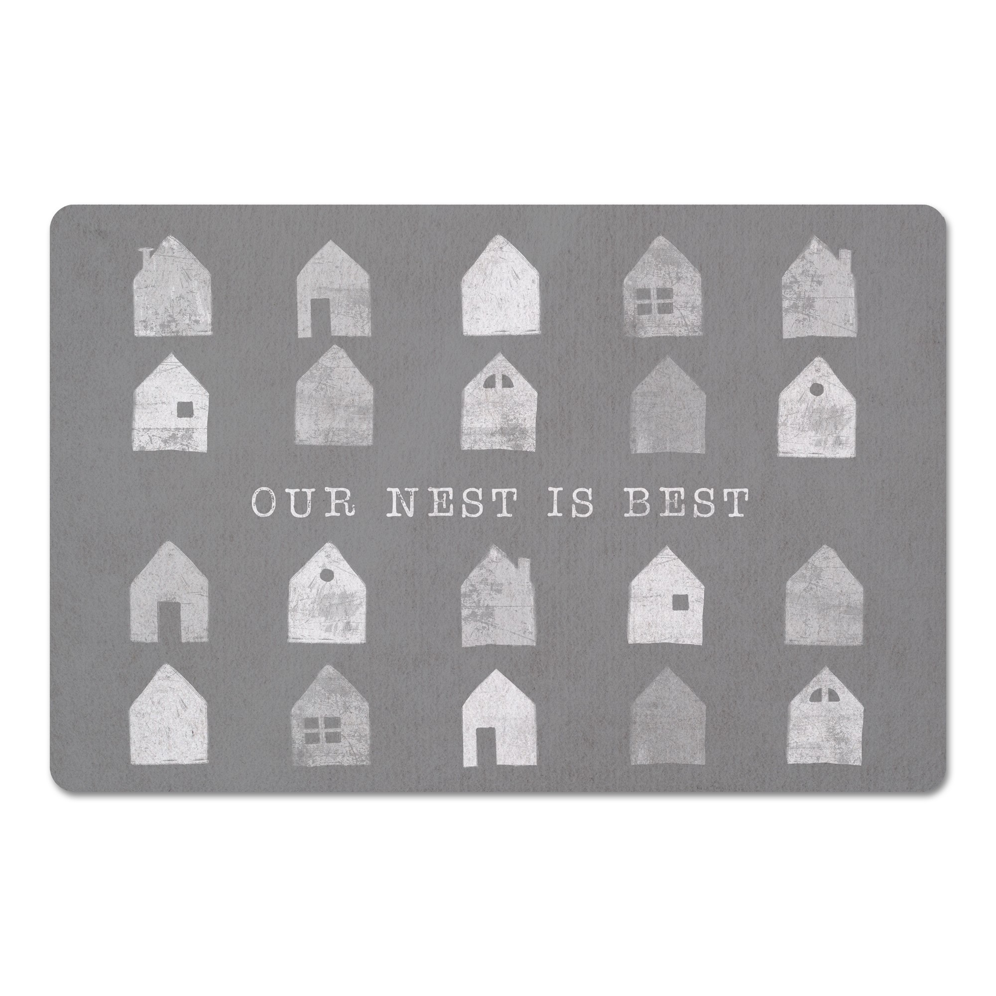 Our Nest Is Best  27x18 Floor Mat