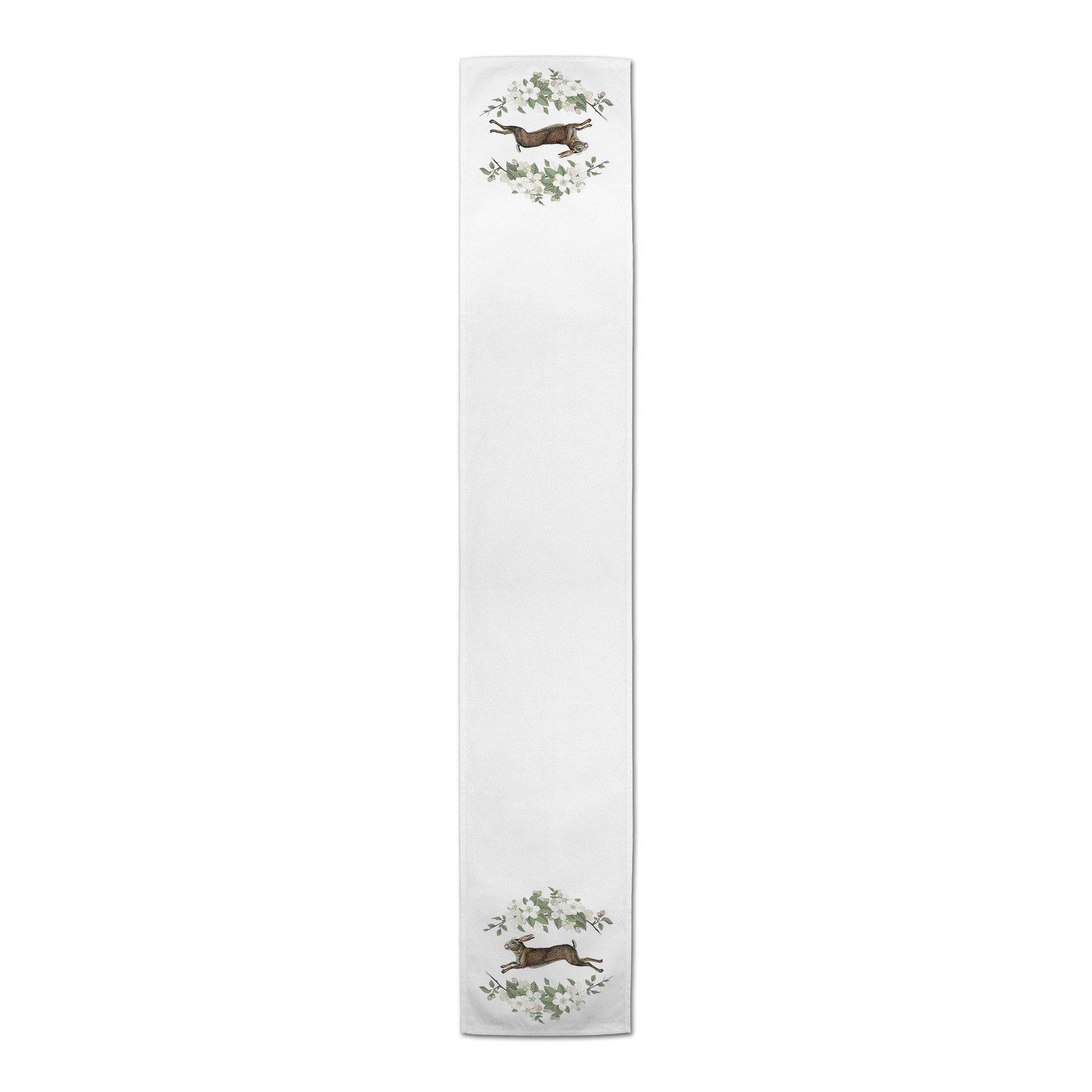 Floral French Running Hare Runner
