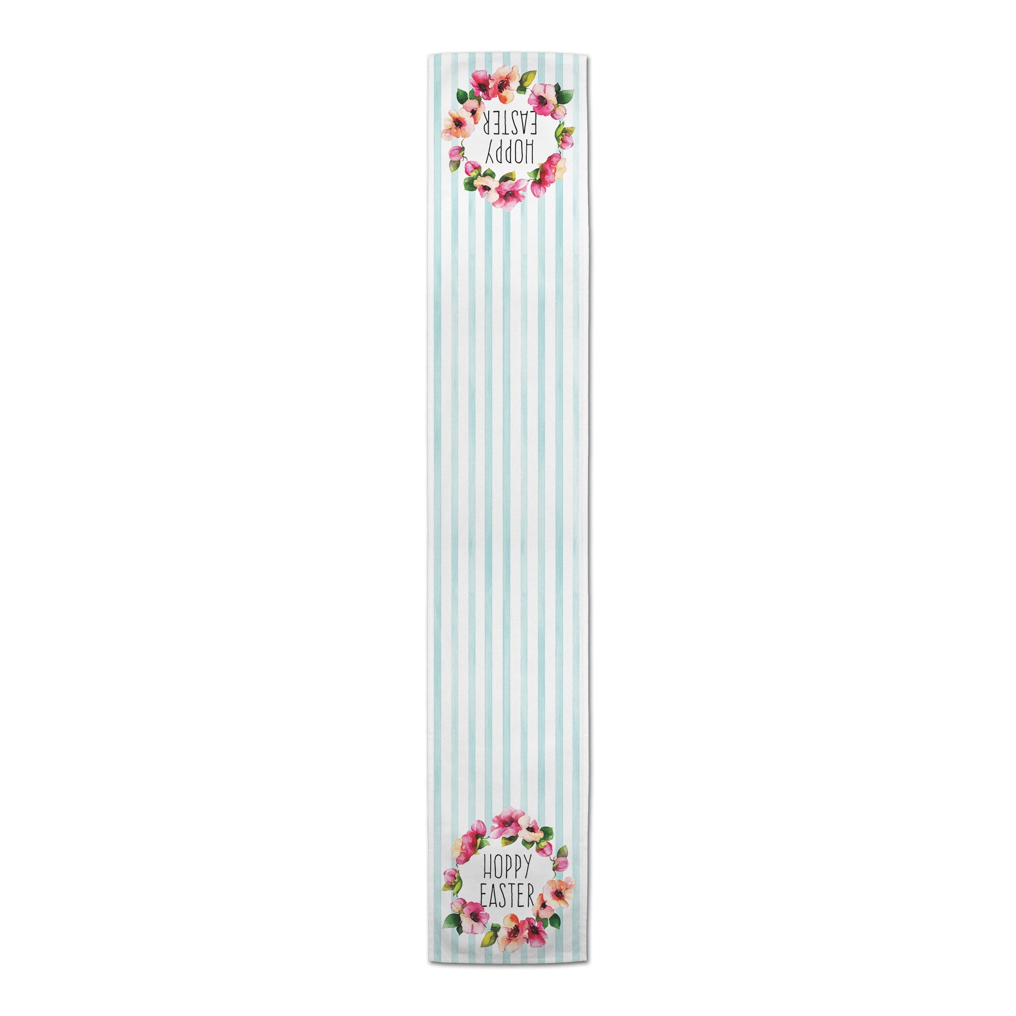 Hoppy Easter Floral Wreath Runner