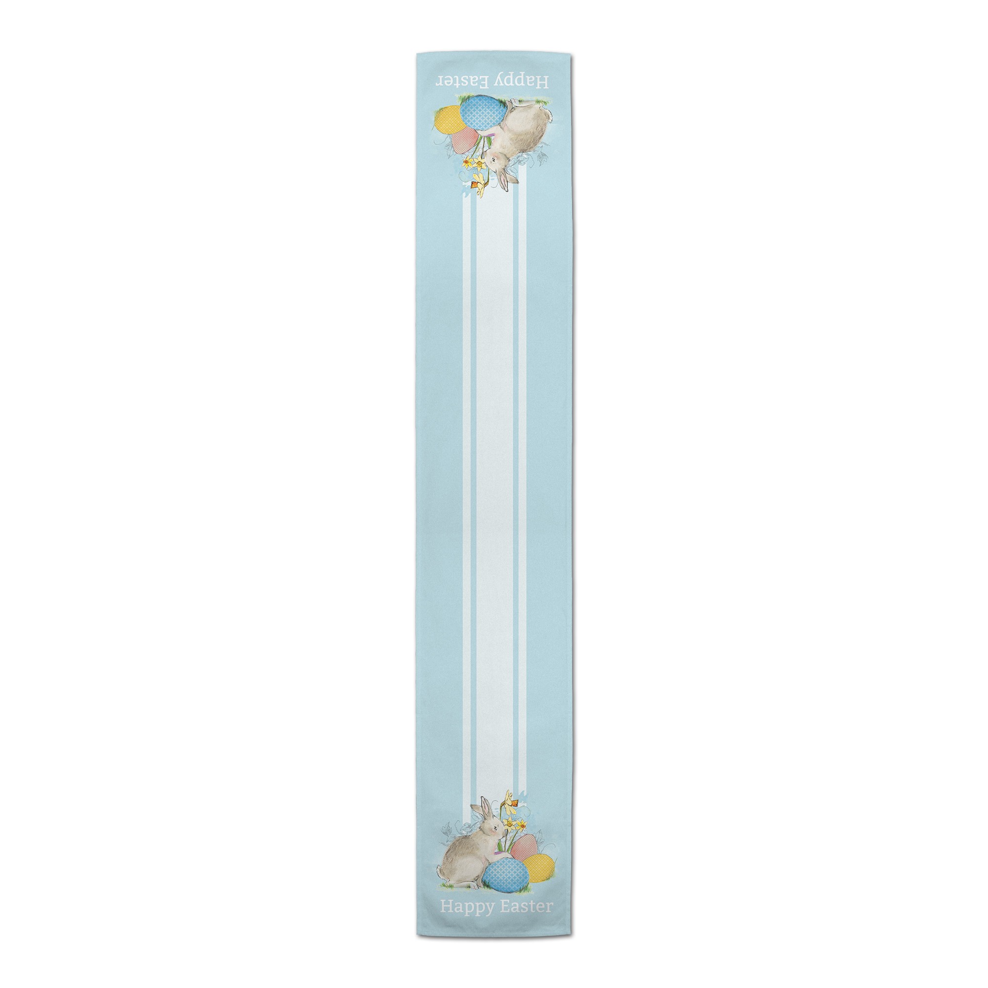 Traditional Blue Happy Easter Runner