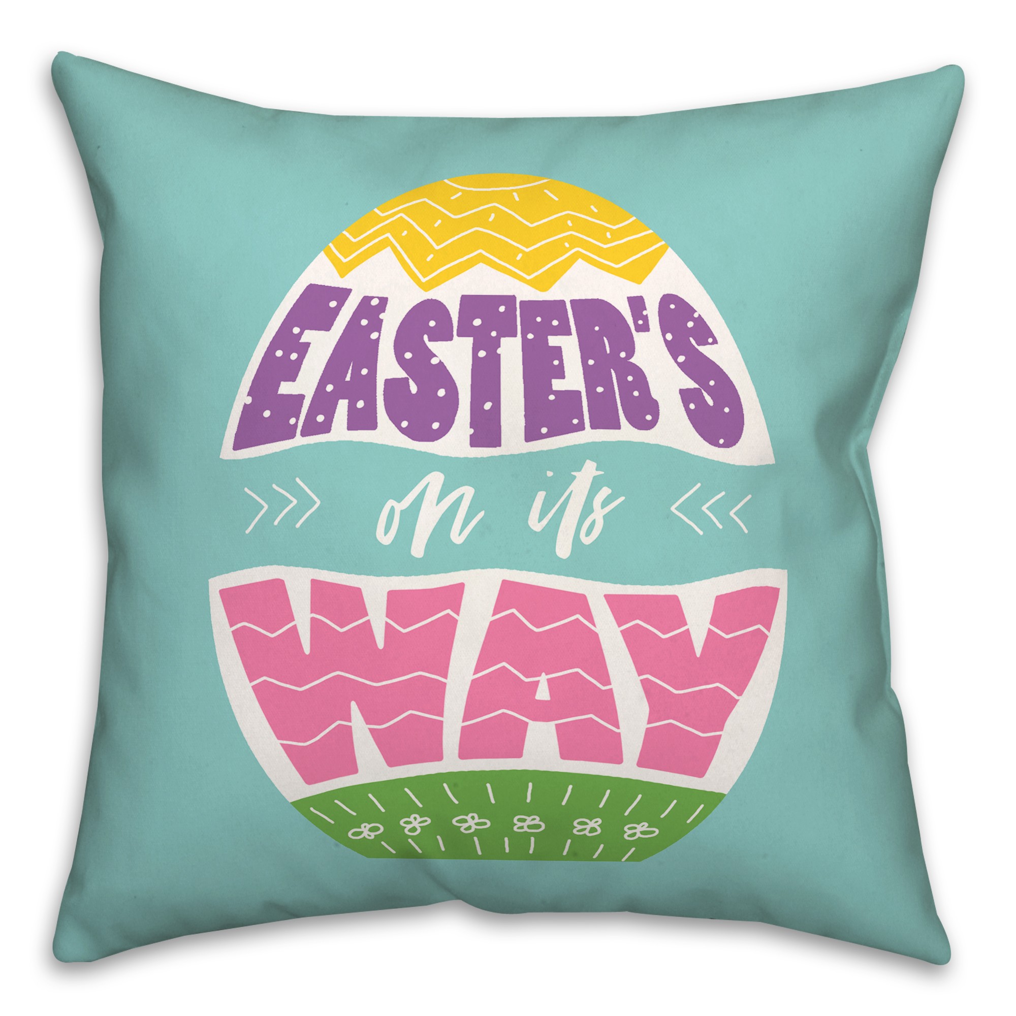 Easter's On Its Way Pillow