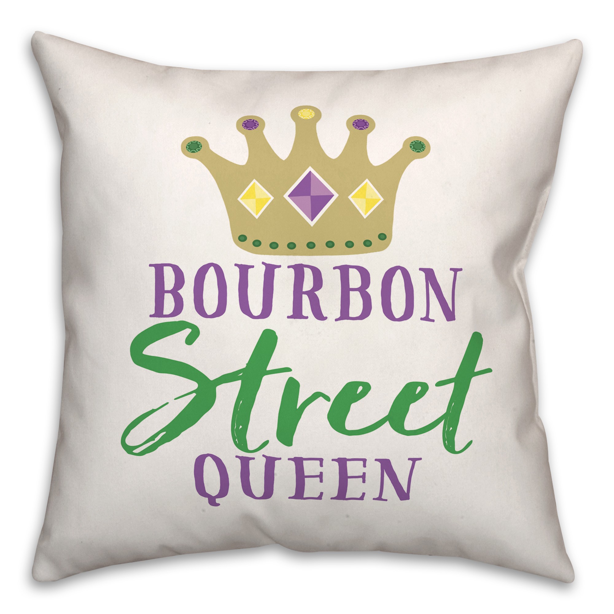 Bourbon Street Queen 18x18 Spun Poly Pillow