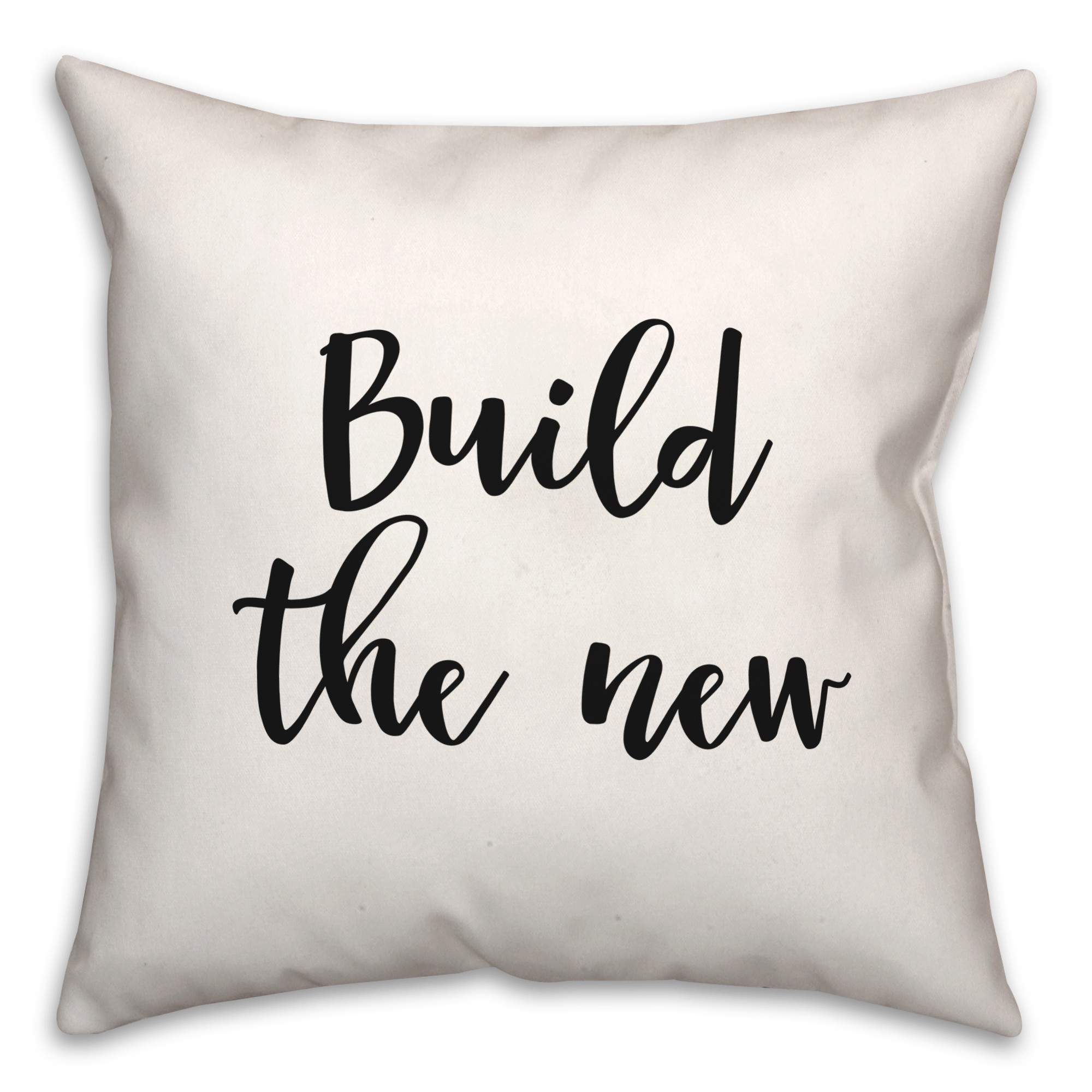 Build The New 18x18 Spun Poly Pillow