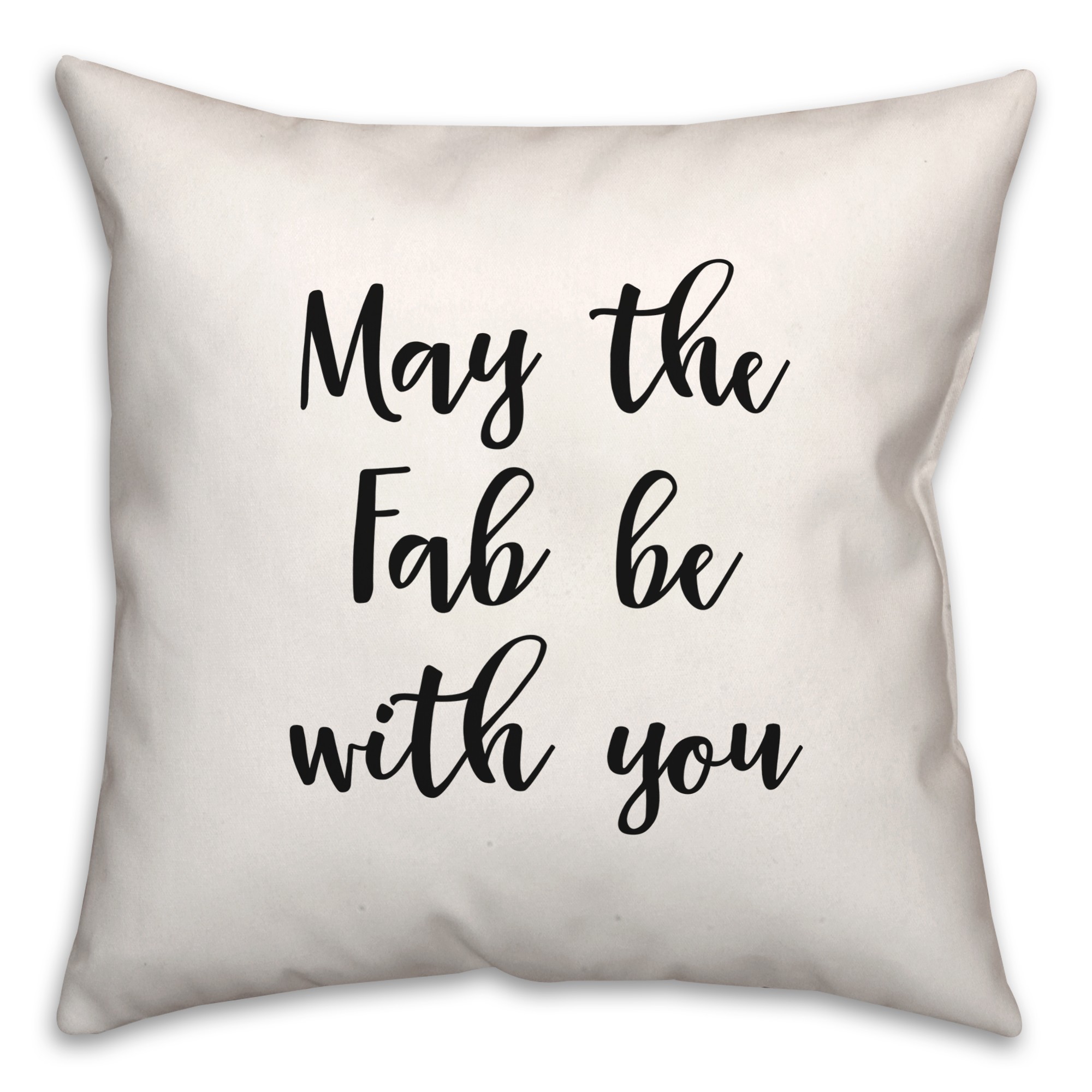 Fab  18x18 Spun Poly Pillow