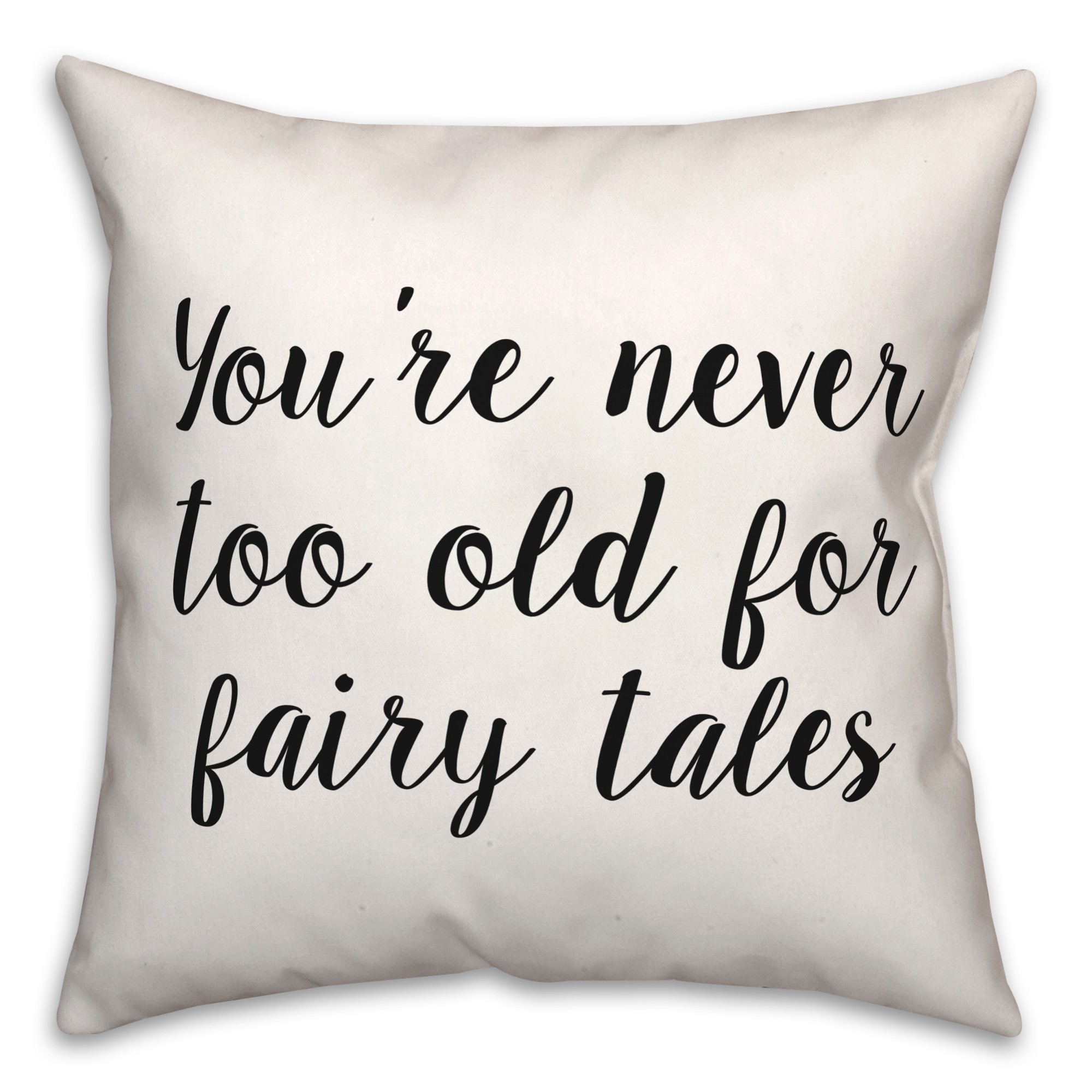 Fairy Tales  18x18 Spun Poly Pillow