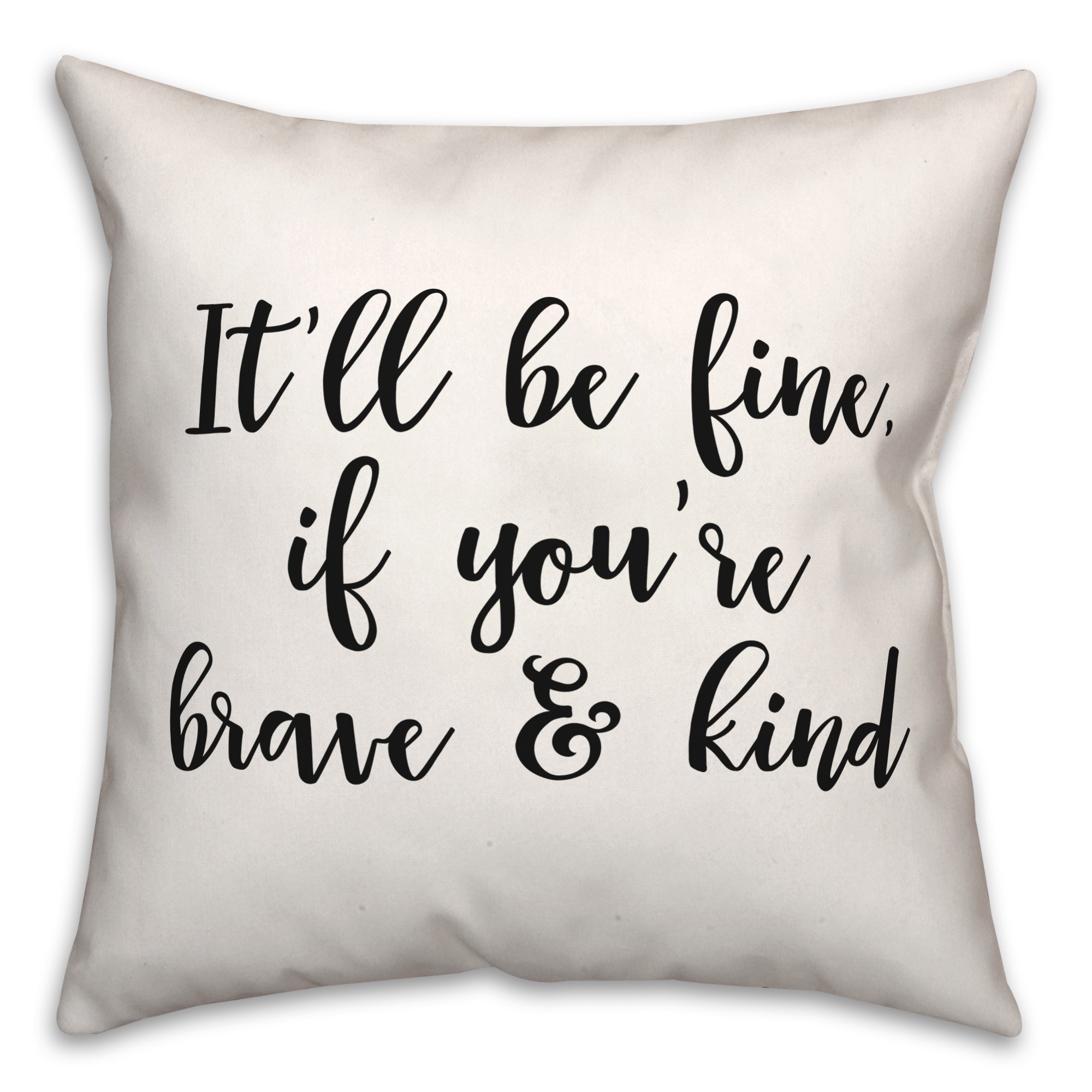Fine  18x18 Spun Poly Pillow