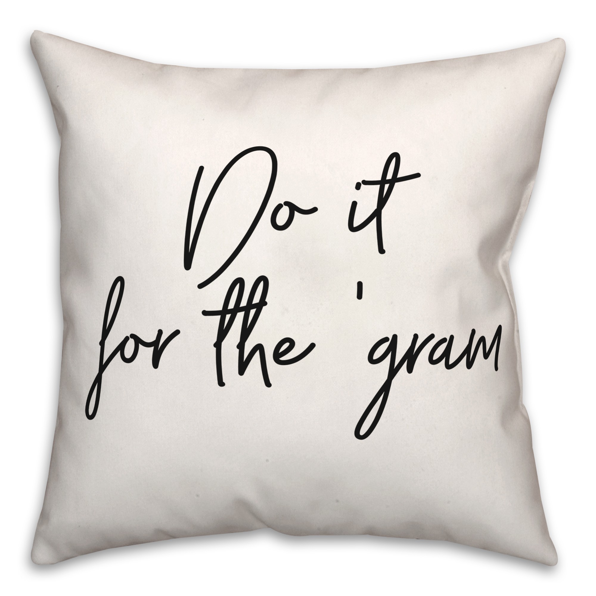 For The Gram  18x18 Spun Poly Pillow