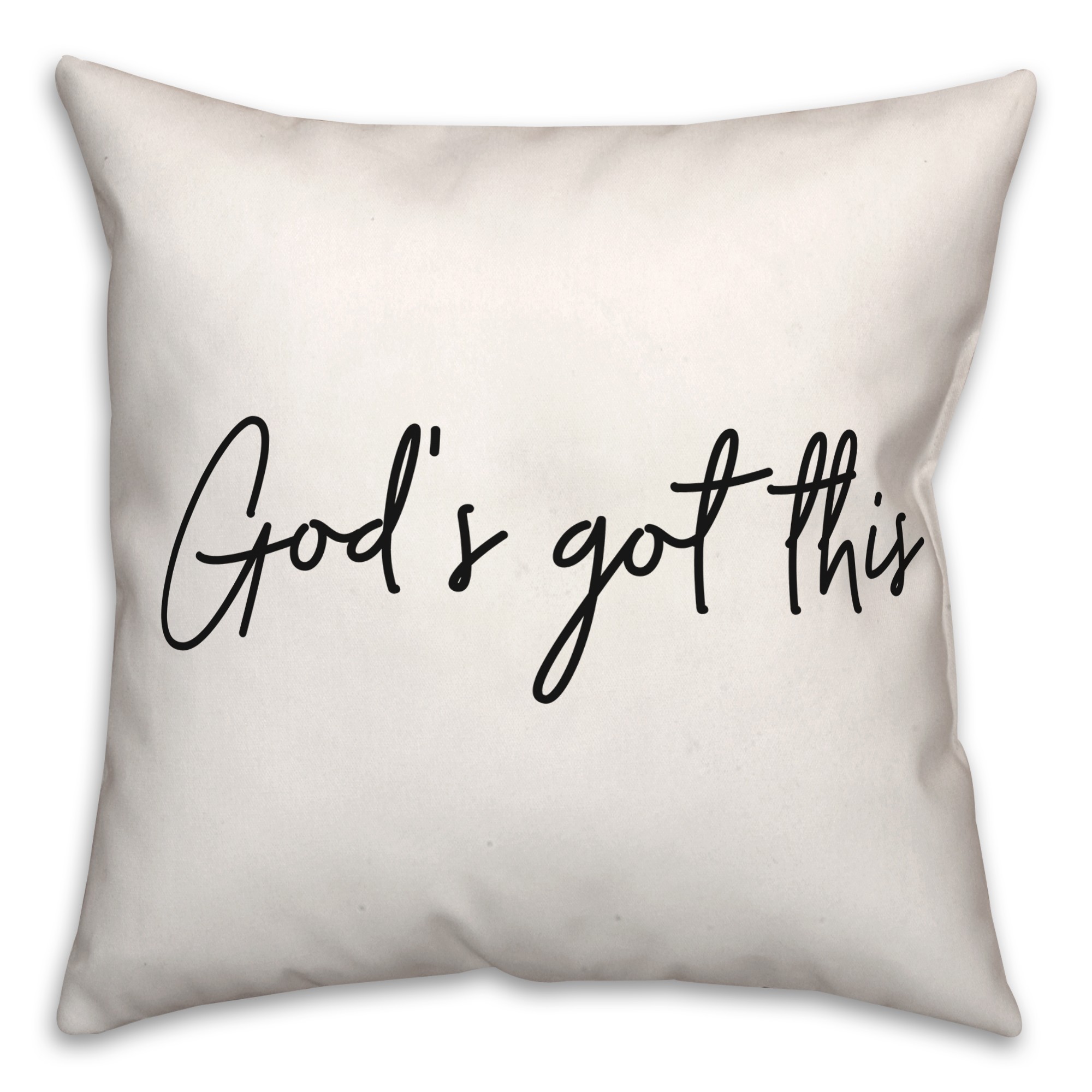 Gods Got This  18x18 Spun Poly Pillow