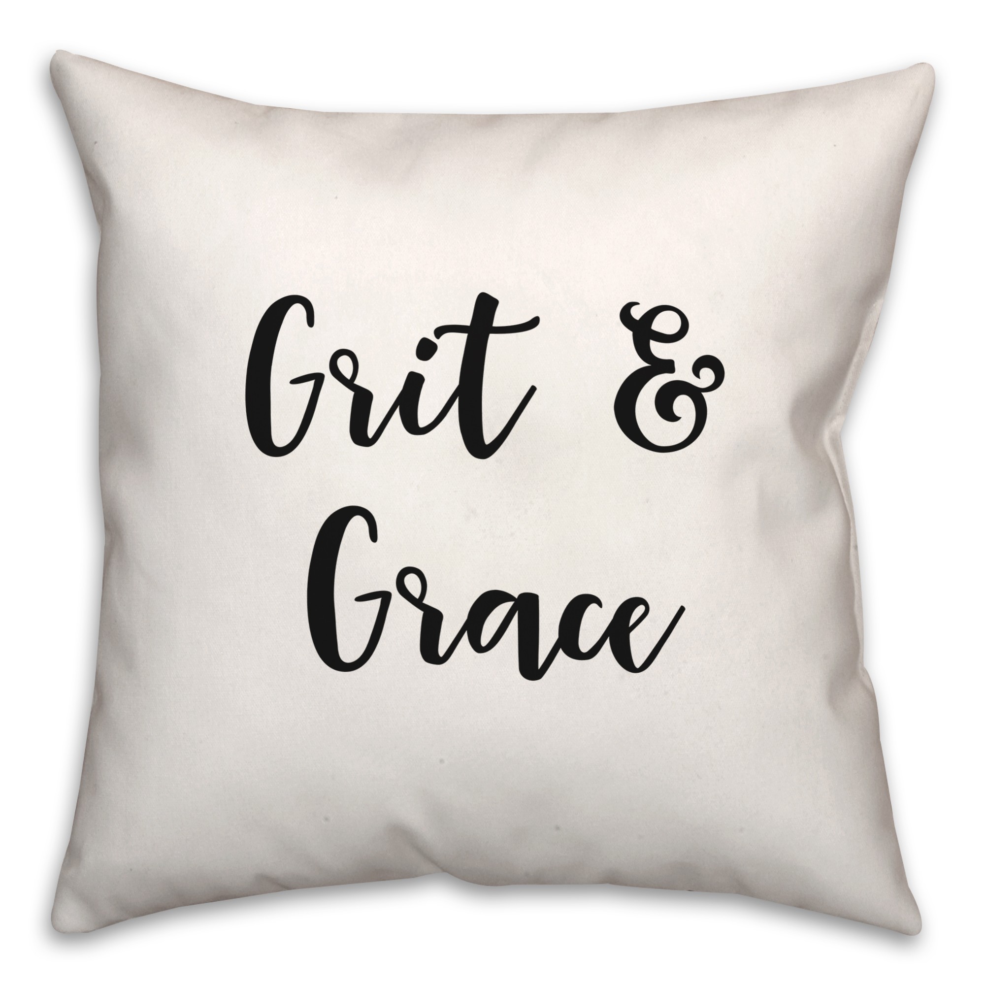 Grit And Grace  18x18 Spun Poly Pillow