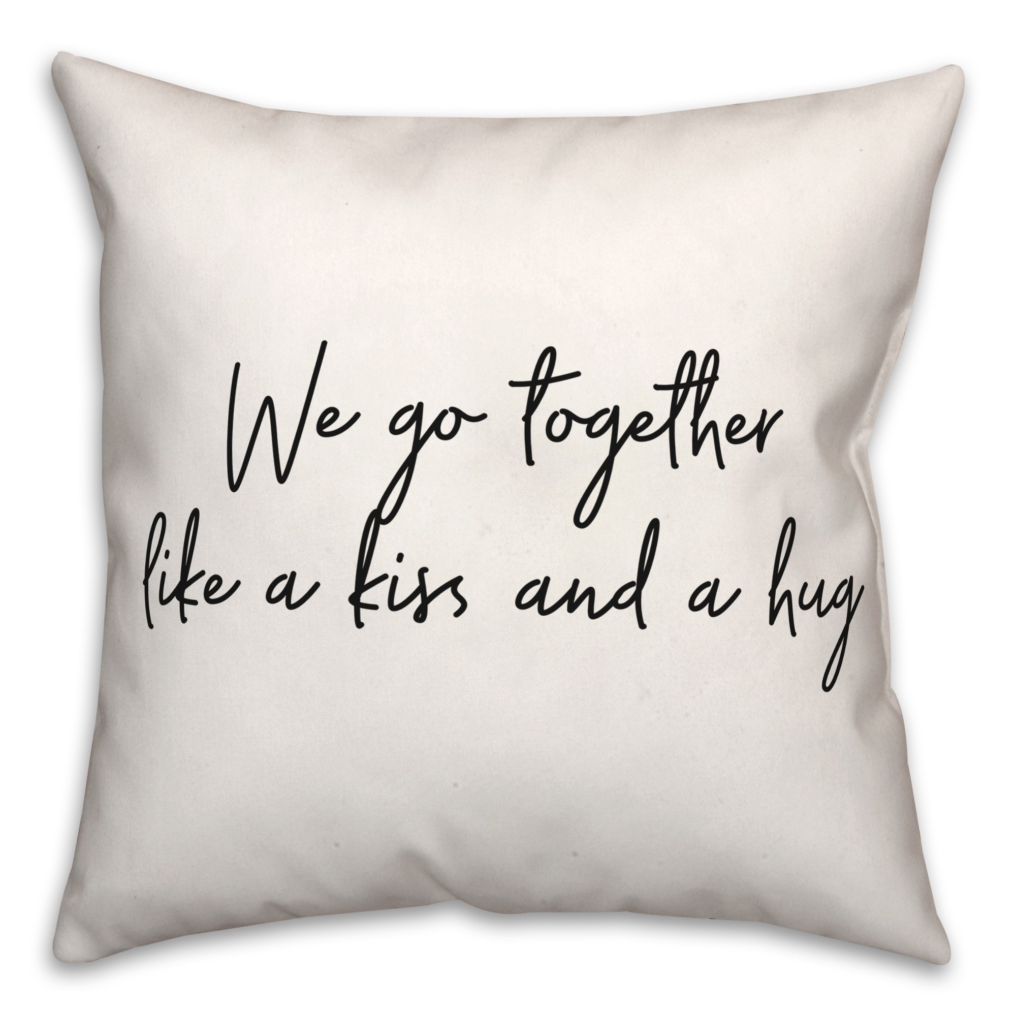 Hug  18x18 Spun Poly Pillow