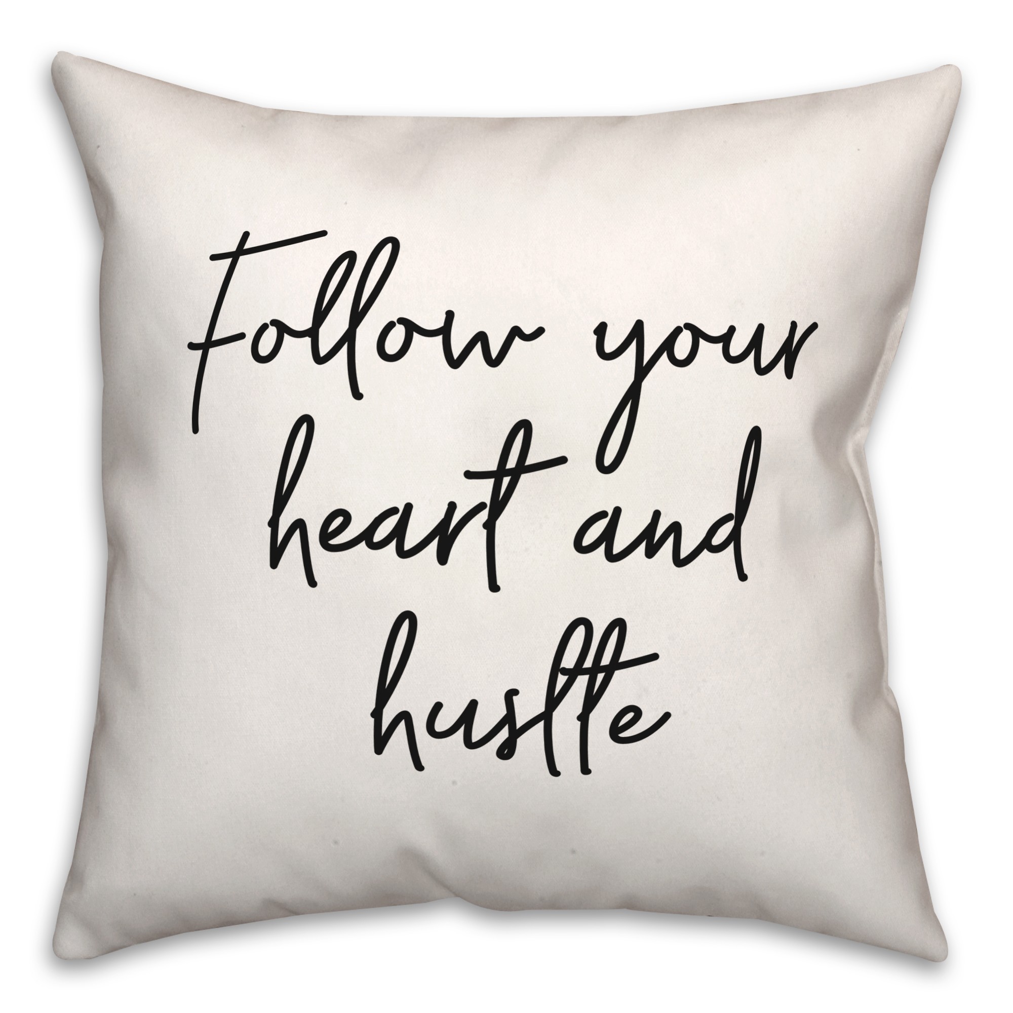 Hustle  18x18 Spun Poly Pillow