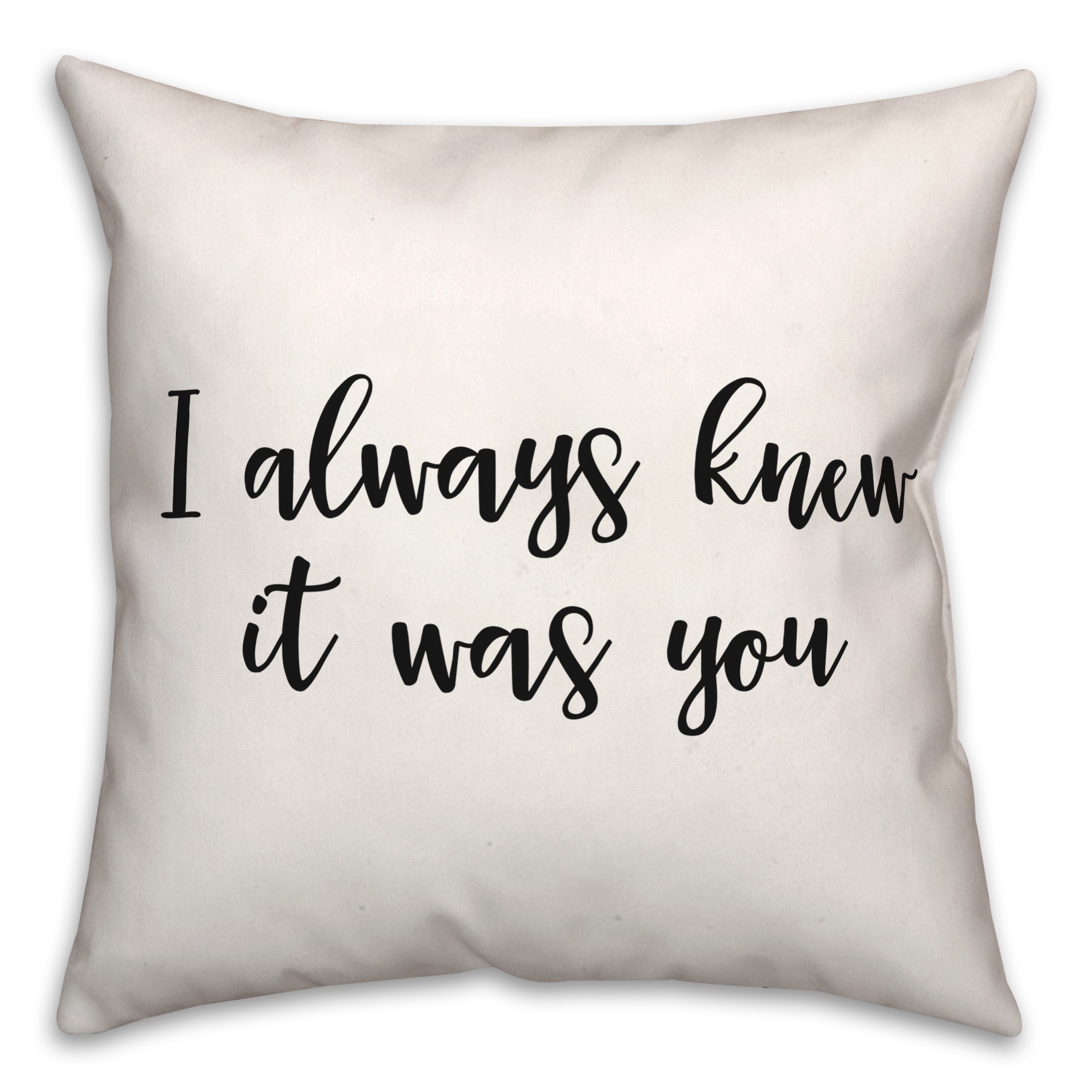 Kenw  18x18 Spun Poly Pillow