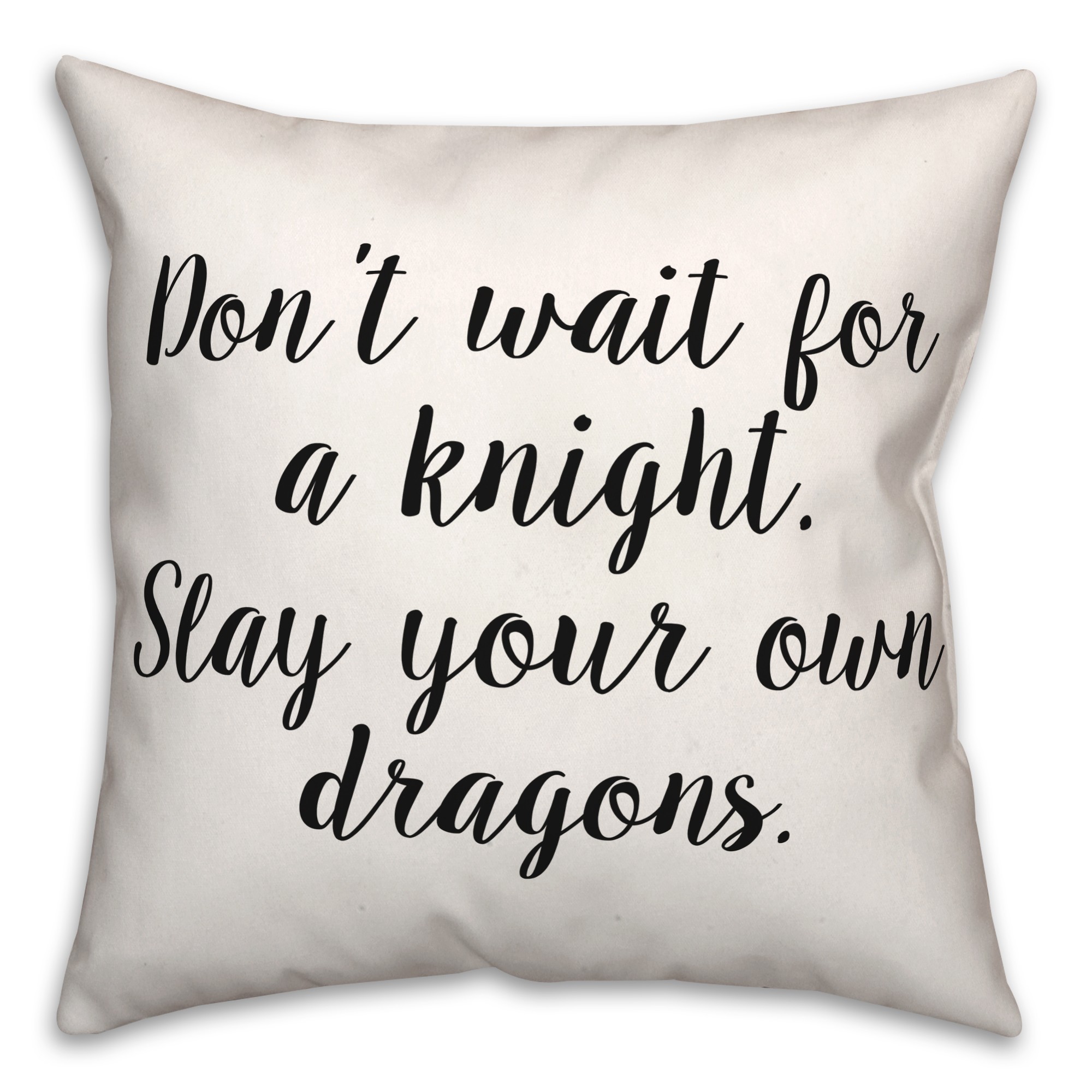 Knight  18x18 Spun Poly Pillow