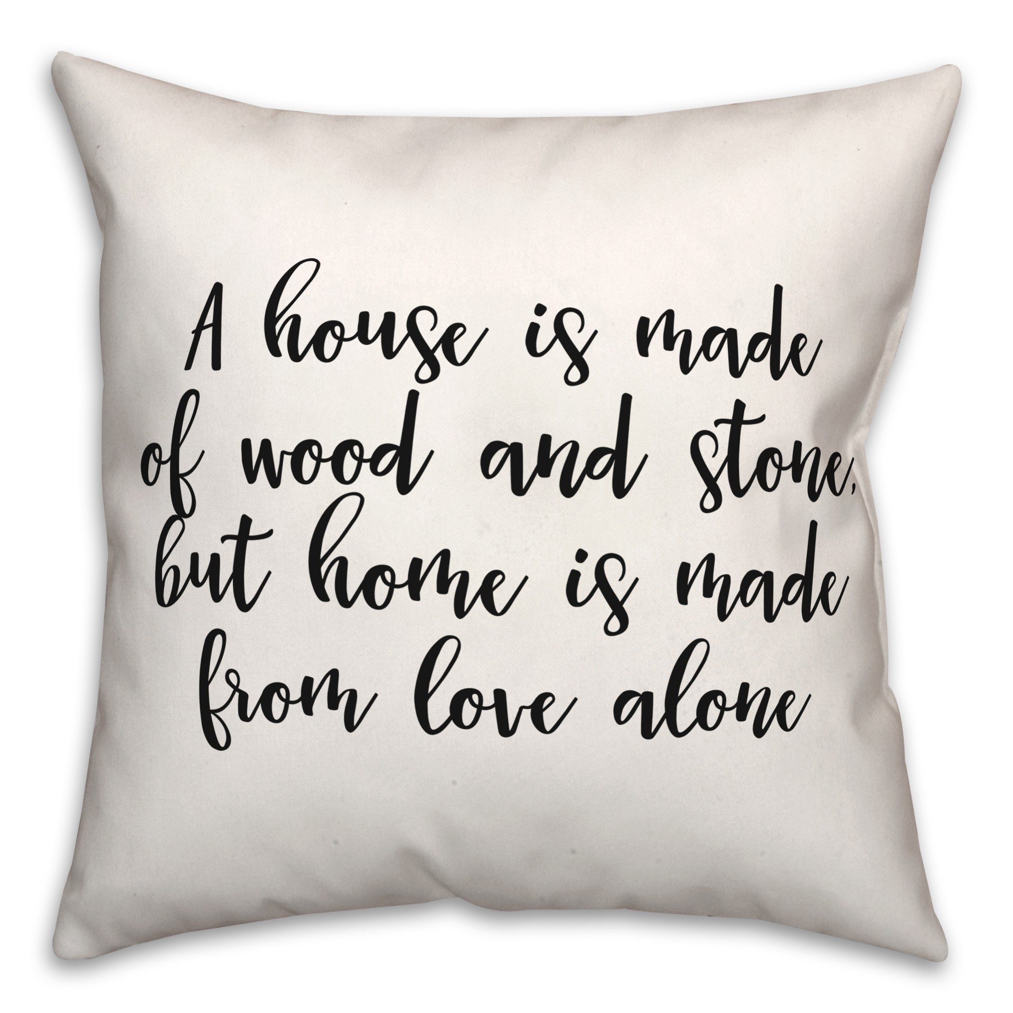 Love Alone  18x18 Spun Poly Pillow