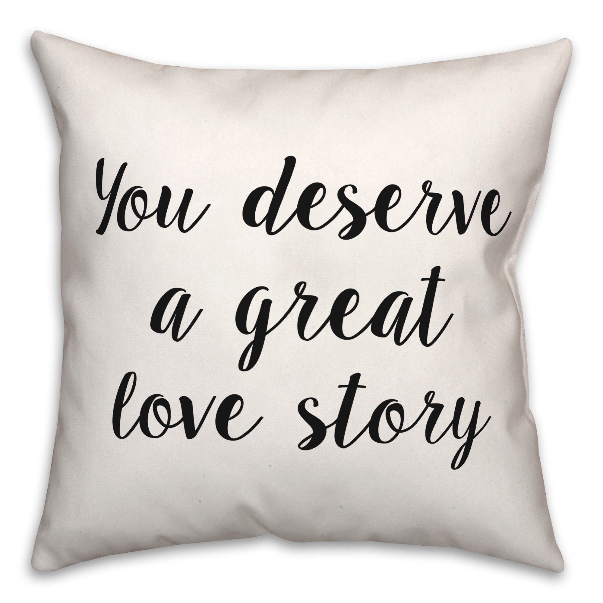Love Story  18x18 Spun Poly Pillow