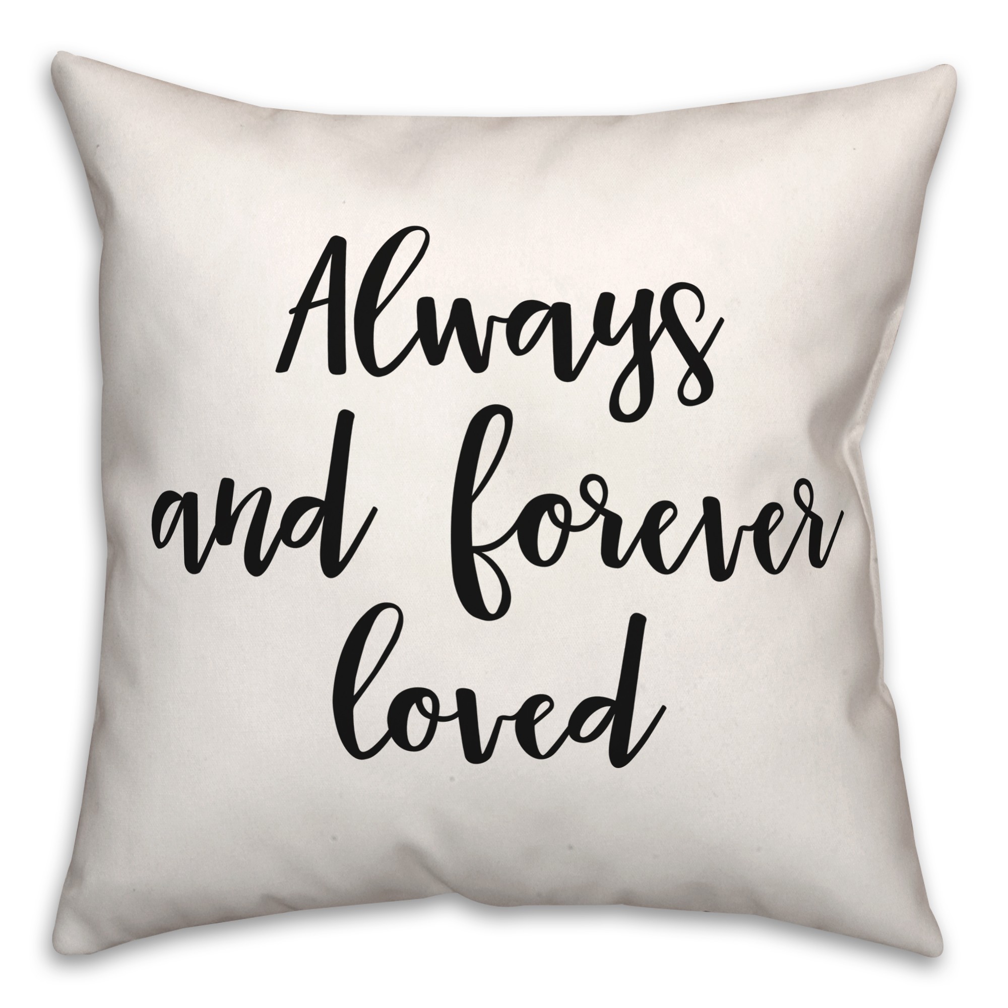 Loved  18x18 Spun Poly Pillow