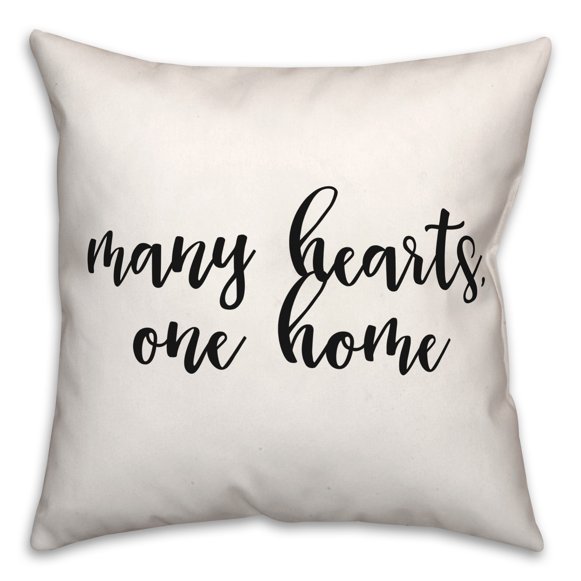 Many  18x18 Spun Poly Pillow