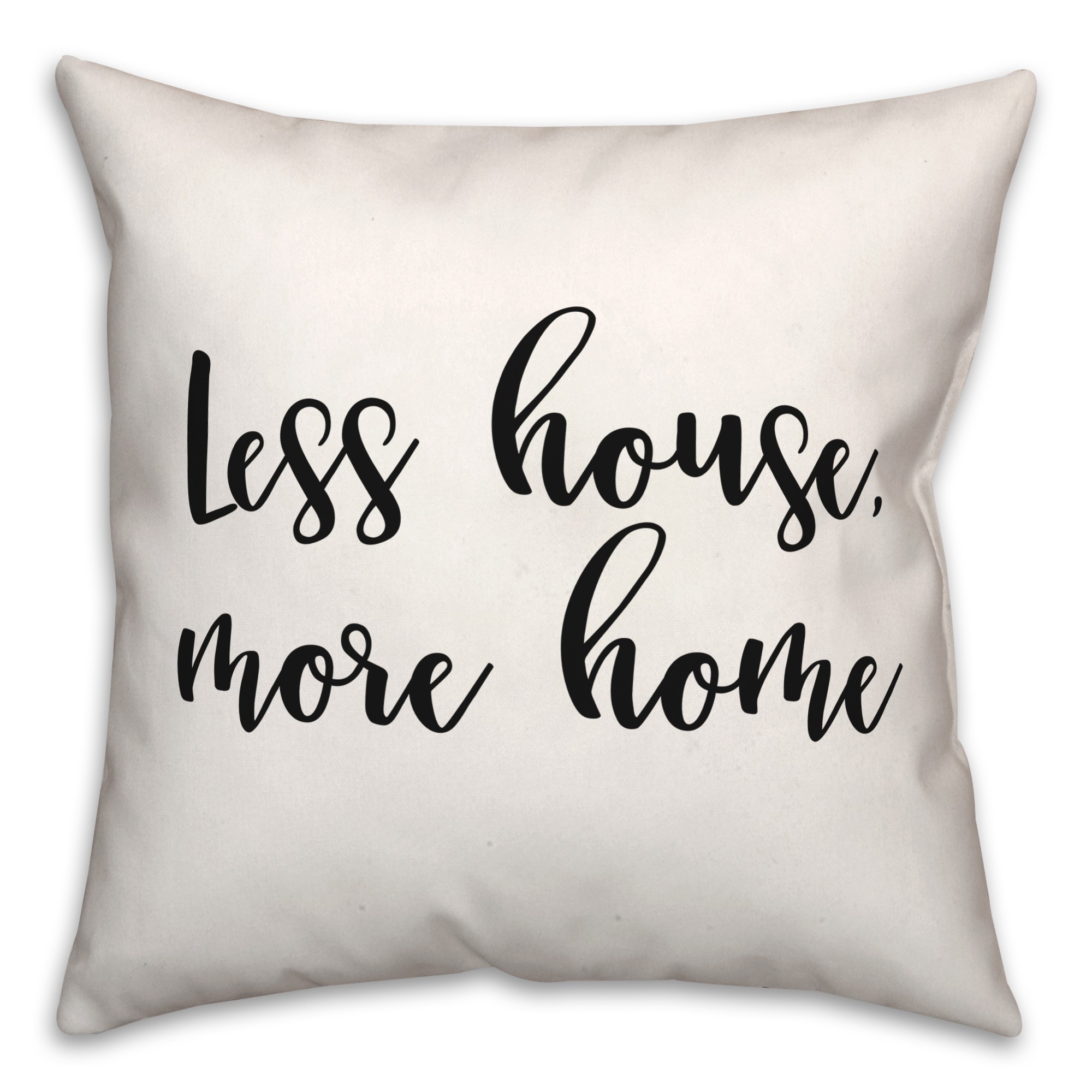 More  18x18 Spun Poly Pillow